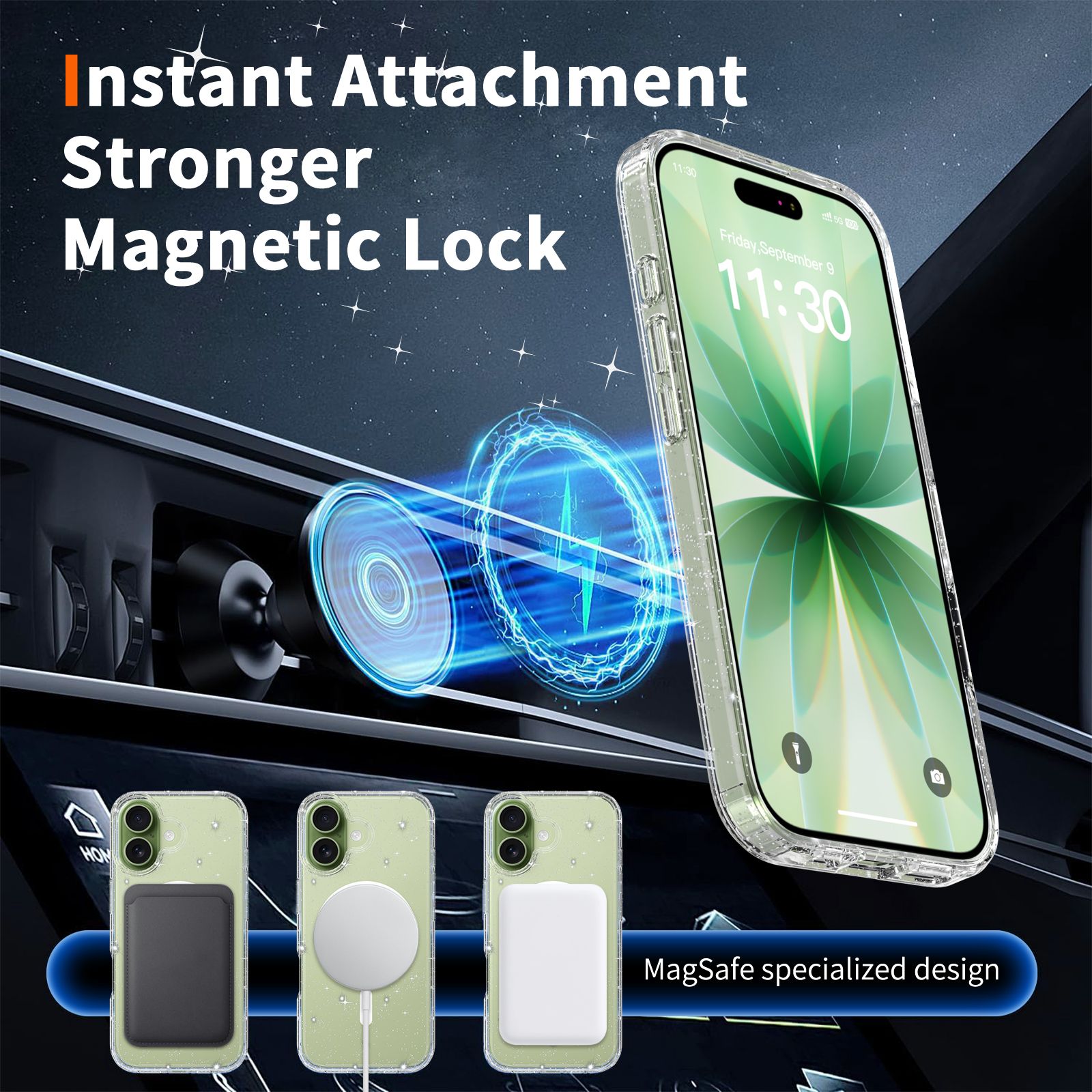 Stellar 1.5MM Magnetic Glitter Case — 7