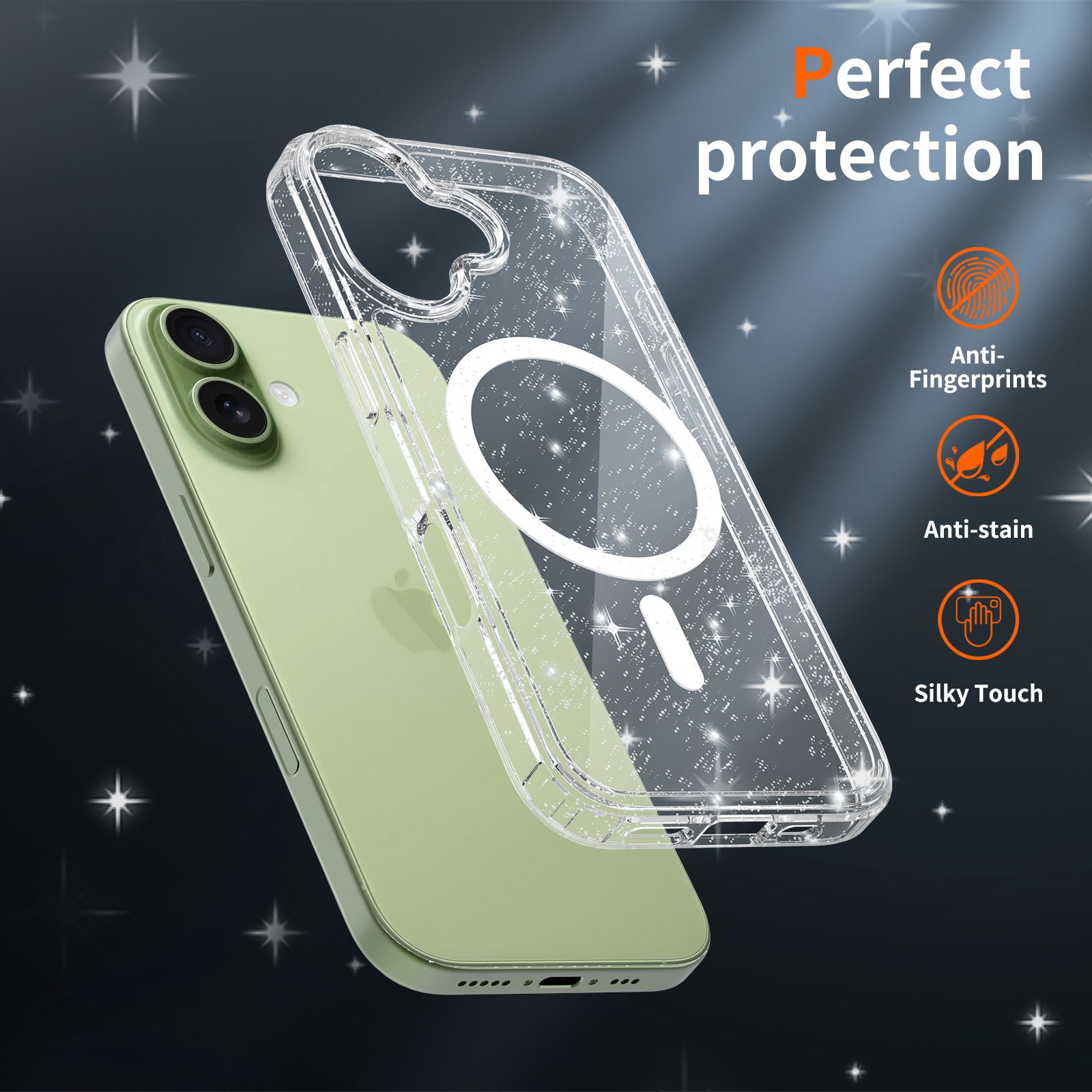 Stellar 1.5MM Magnetic Glitter Case — 8