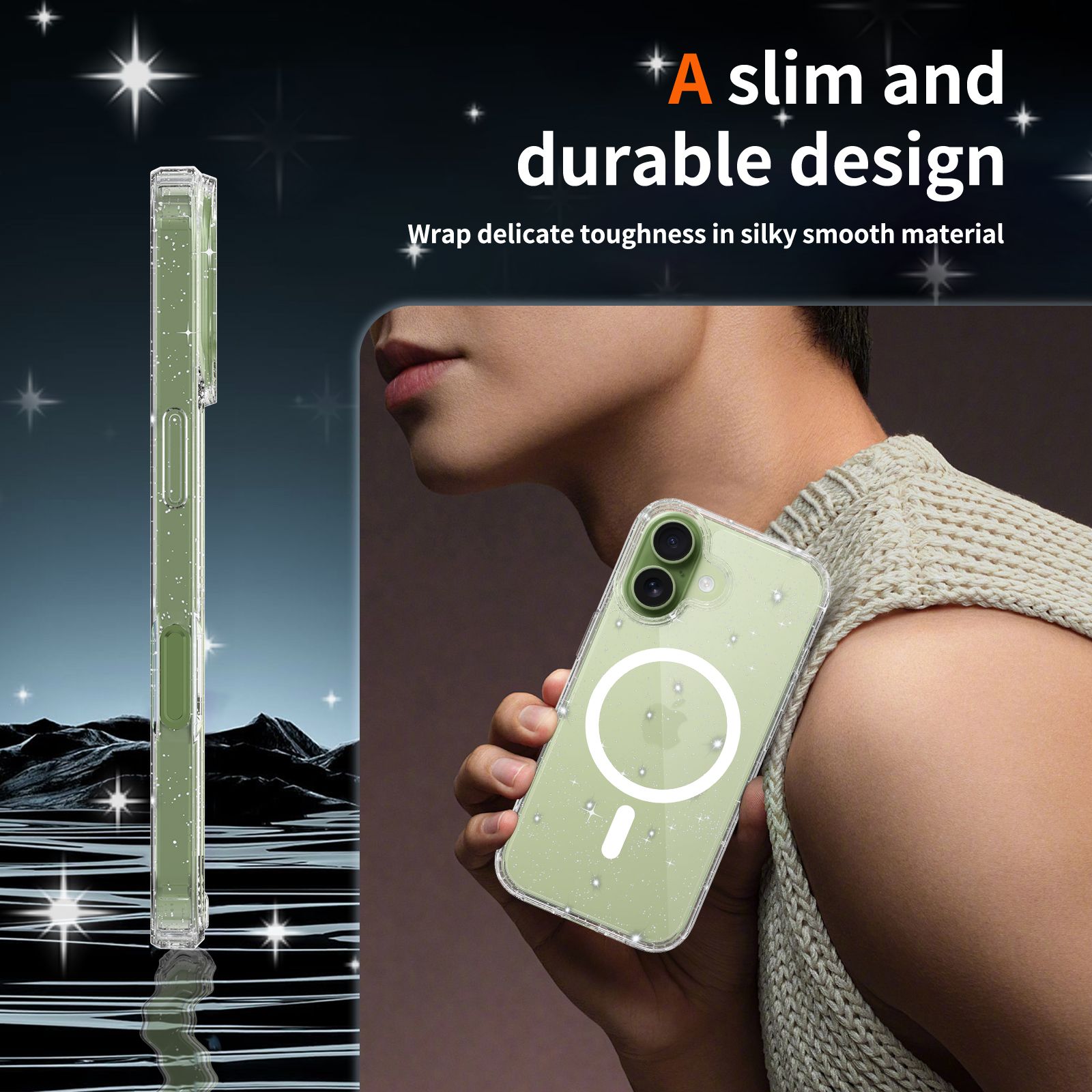 Stellar 1.5MM Magnetic Glitter Case — 9