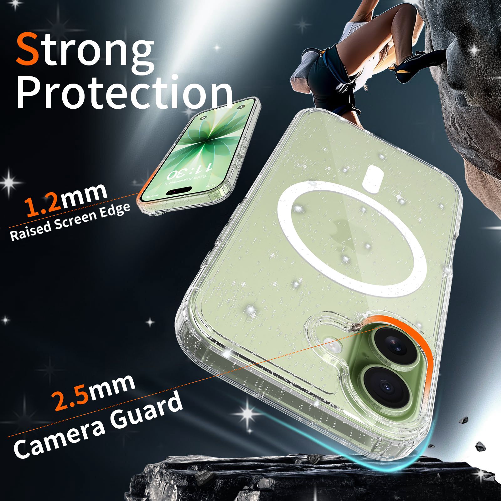 Stellar 1.5MM Magnetic Glitter Case — 10