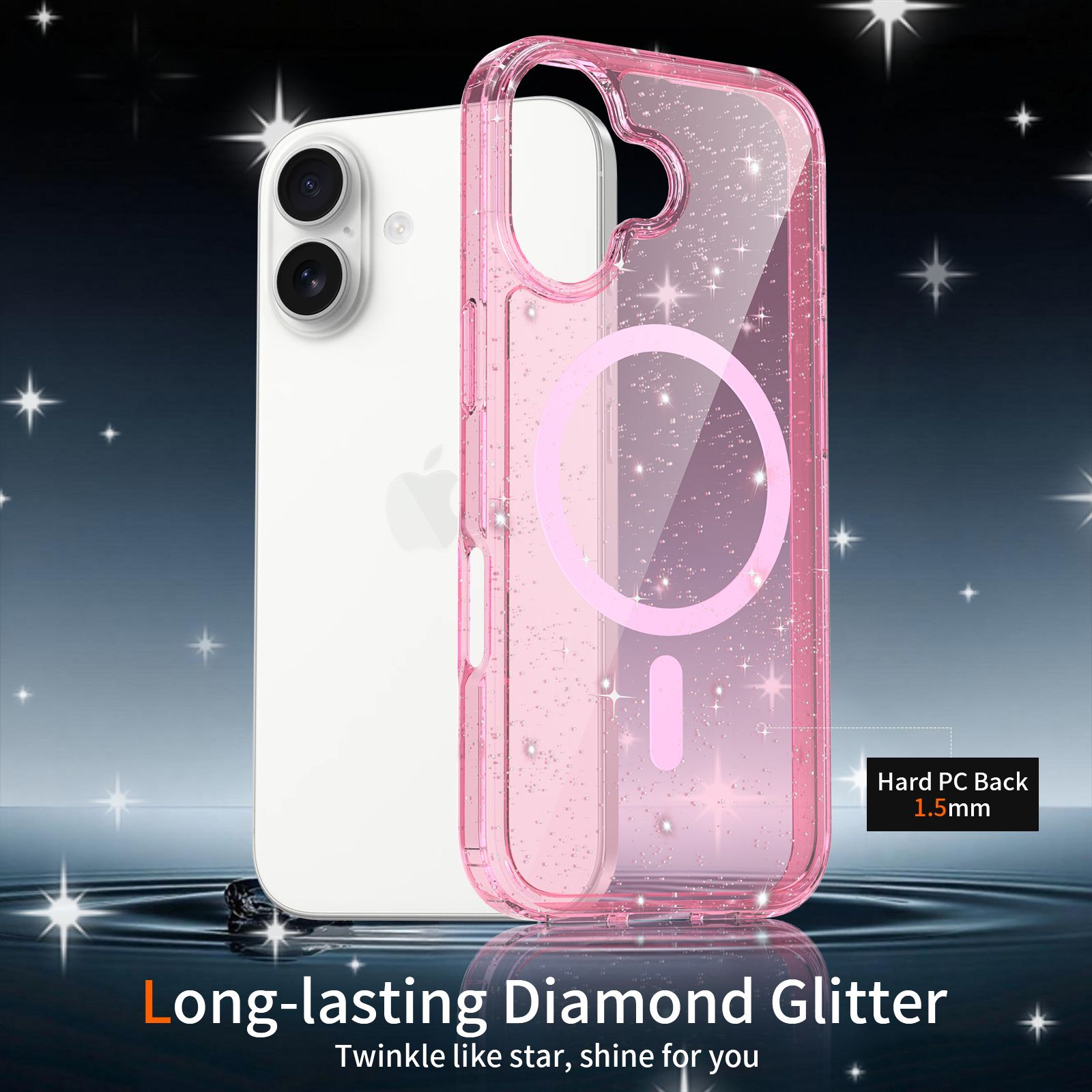 Stellar 1.5MM Magnetic Glitter Case — 22