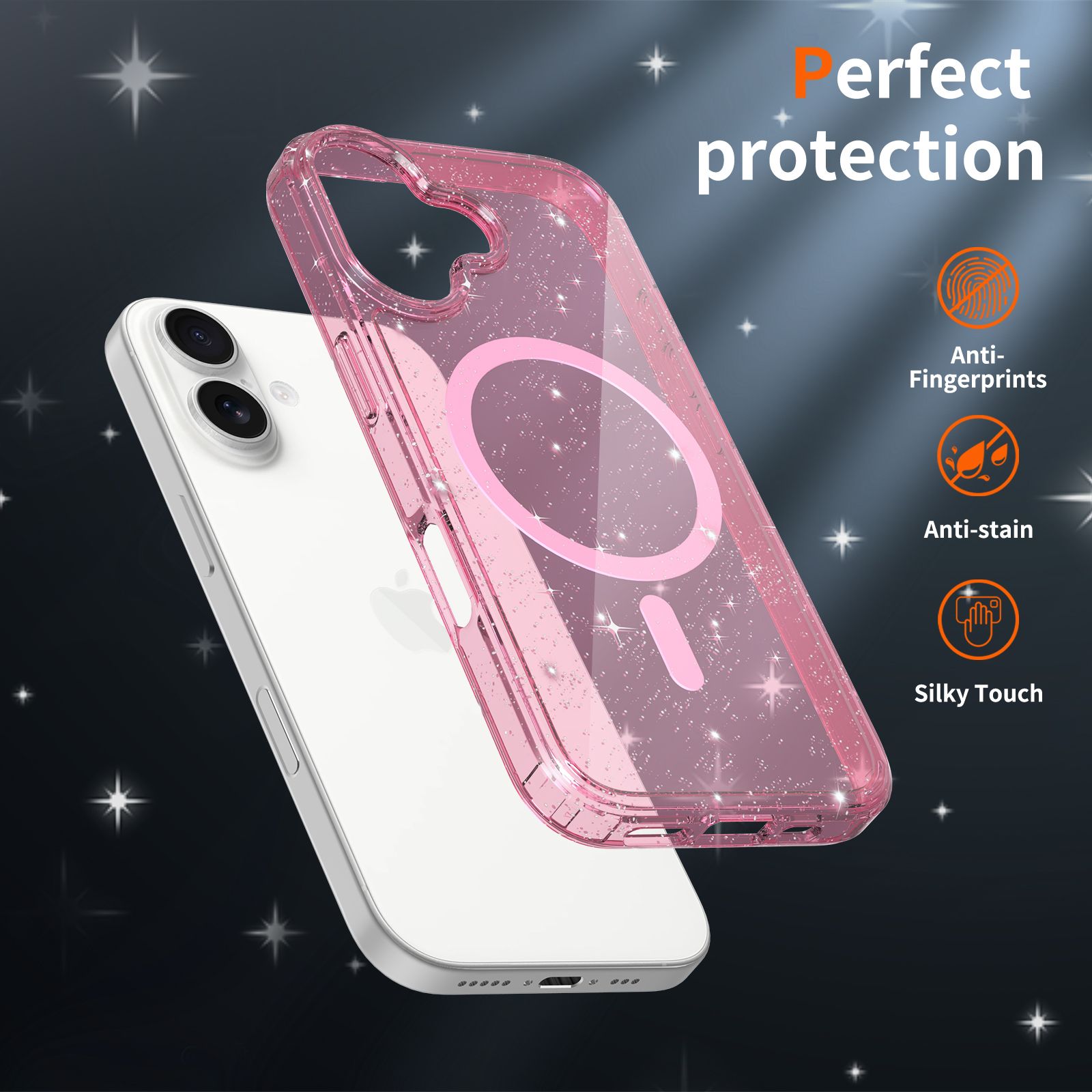 Stellar 1.5MM Magnetic Glitter Case — 24