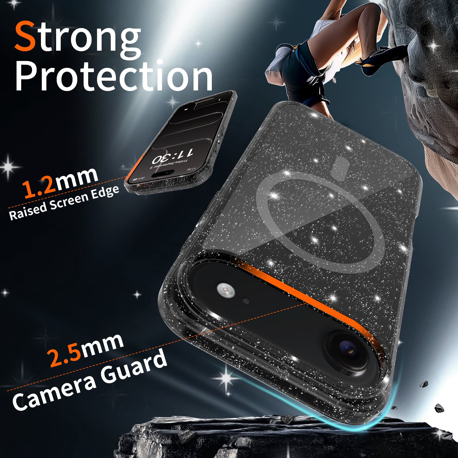 Stellar 1.5MM Magnetic Glitter Case — 42