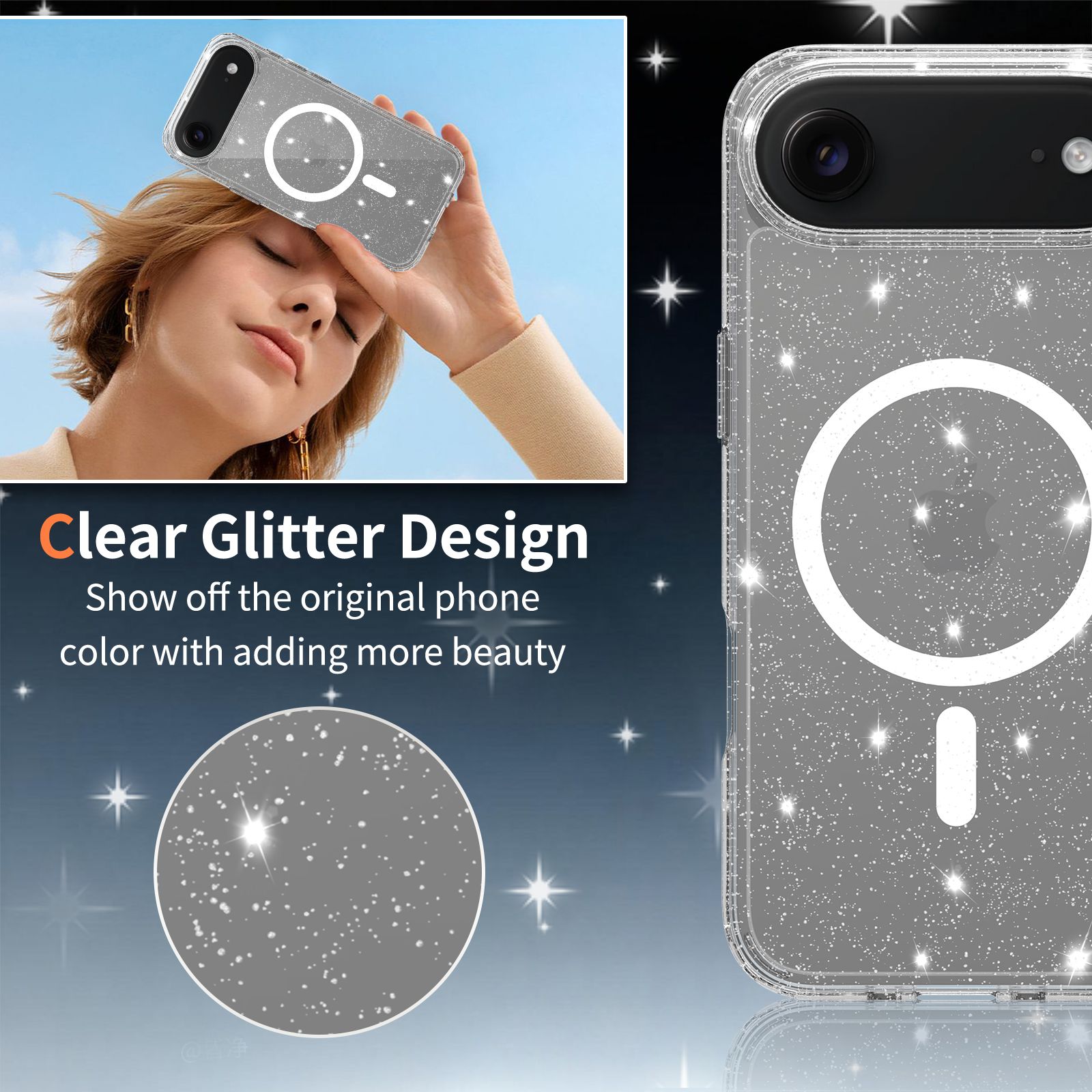 Stellar 1.5MM Magnetic Glitter Case — 28