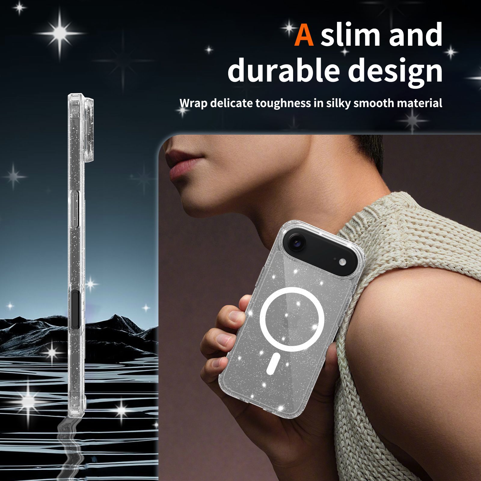 Stellar 1.5MM Magnetic Glitter Case — 32