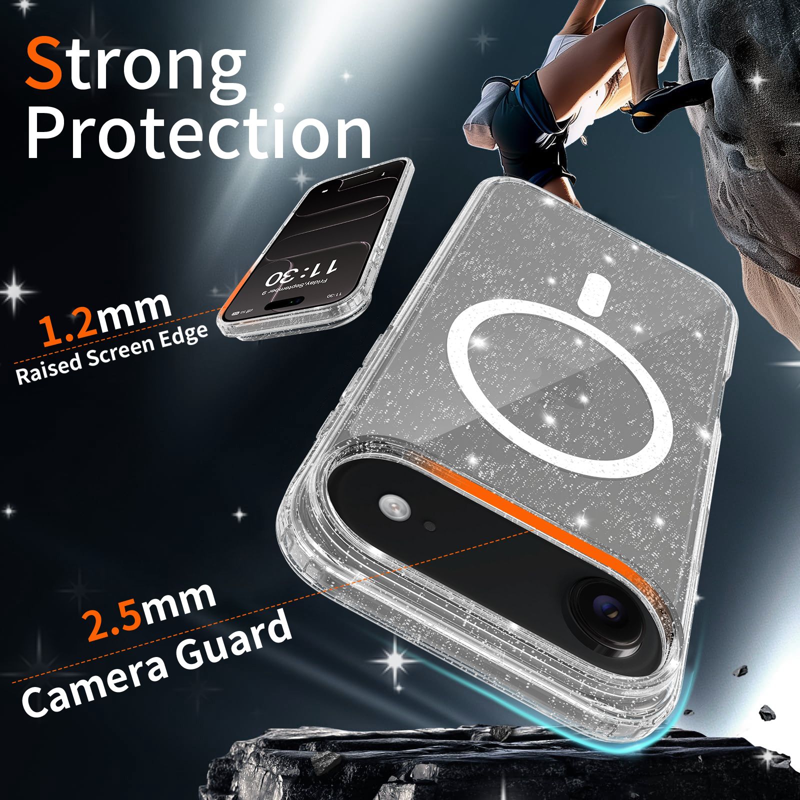 Stellar 1.5MM Magnetic Glitter Case — 33
