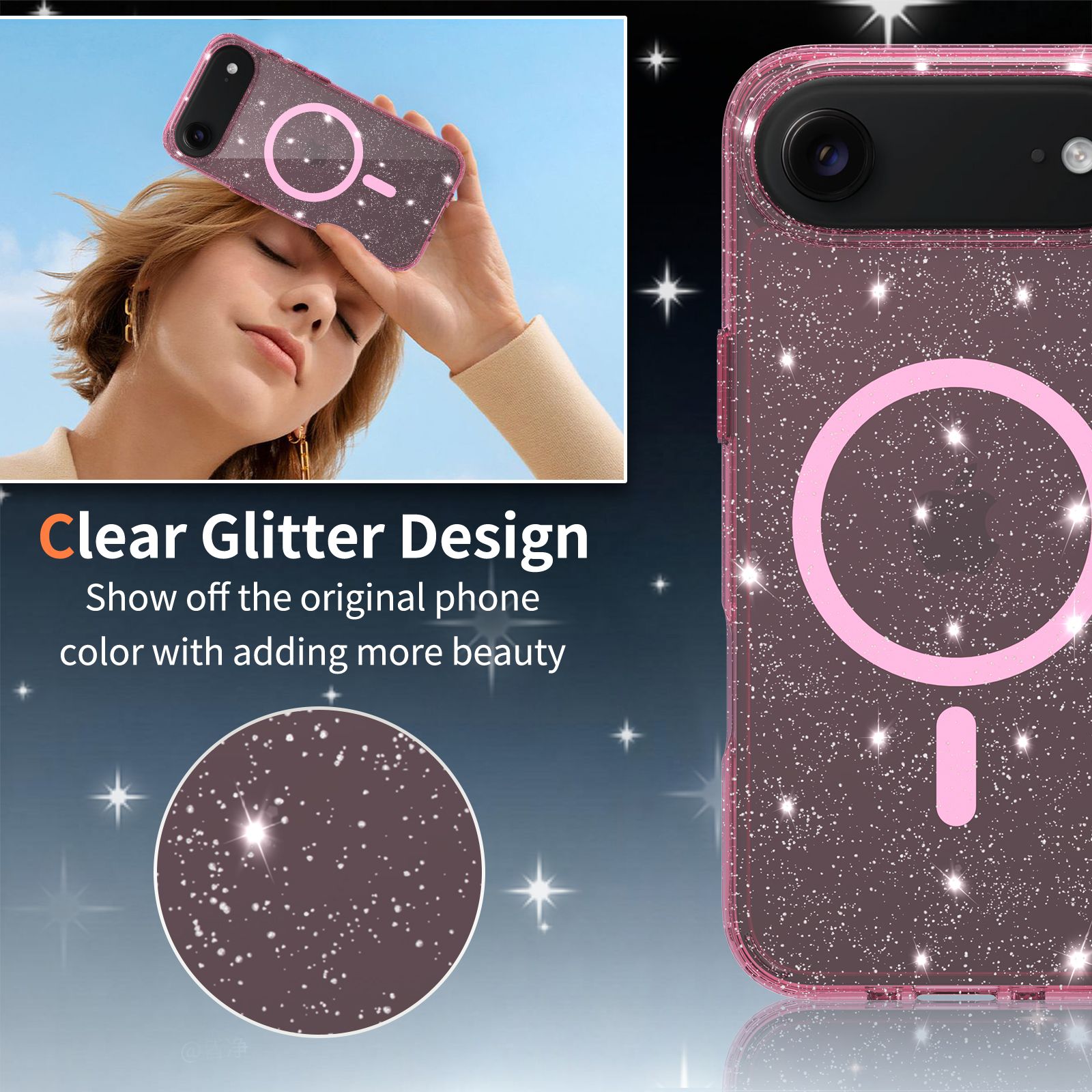 Stellar 1.5MM Magnetic Glitter Case — 44