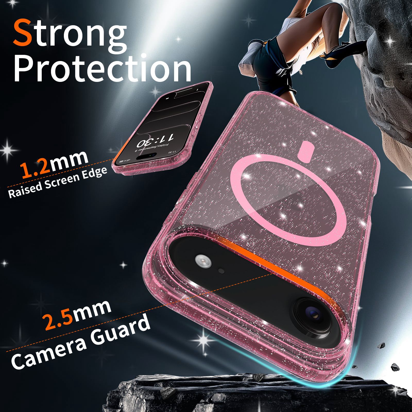 Stellar 1.5MM Magnetic Glitter Case — 49