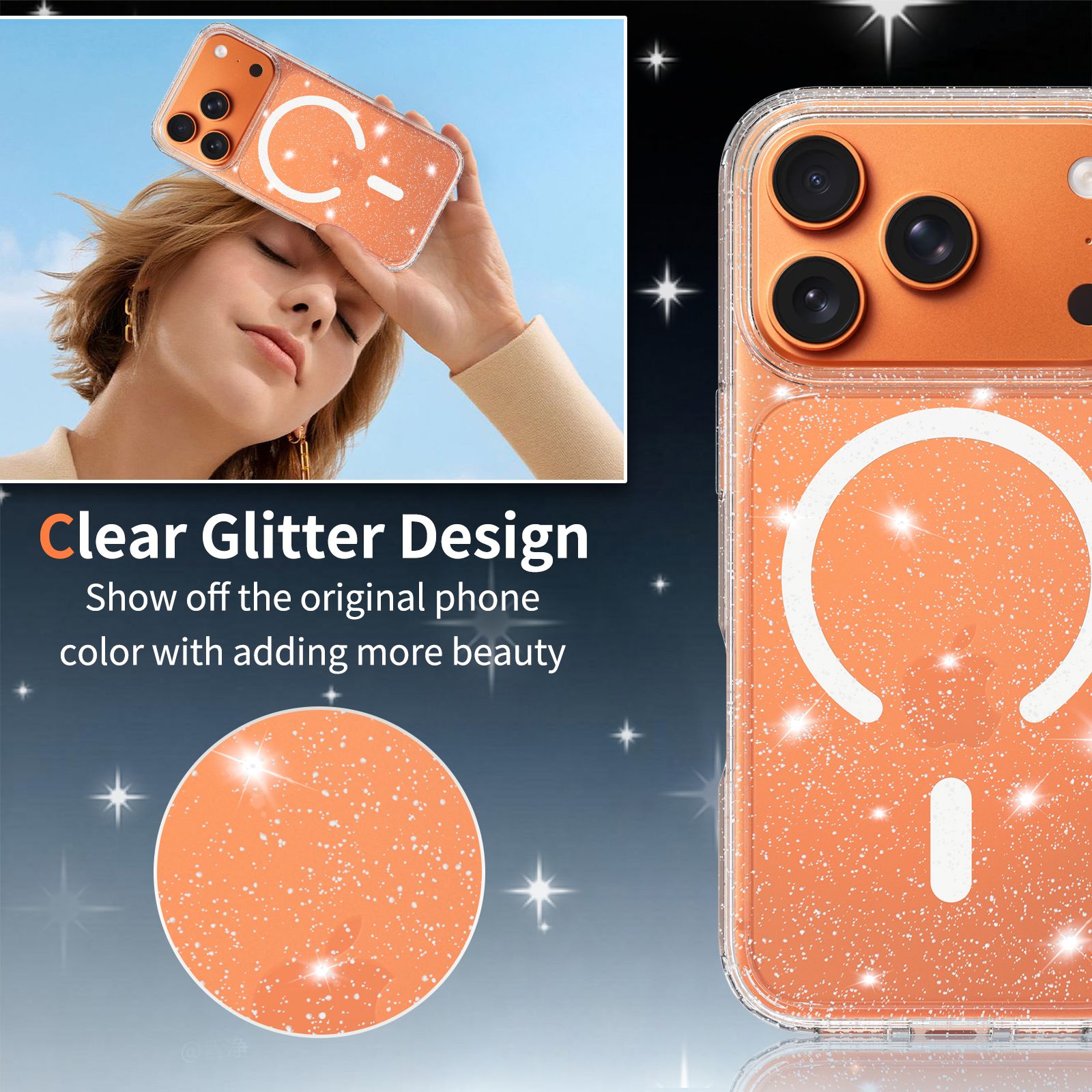 Stellar 1.5MM Magnetic Glitter Case — 51