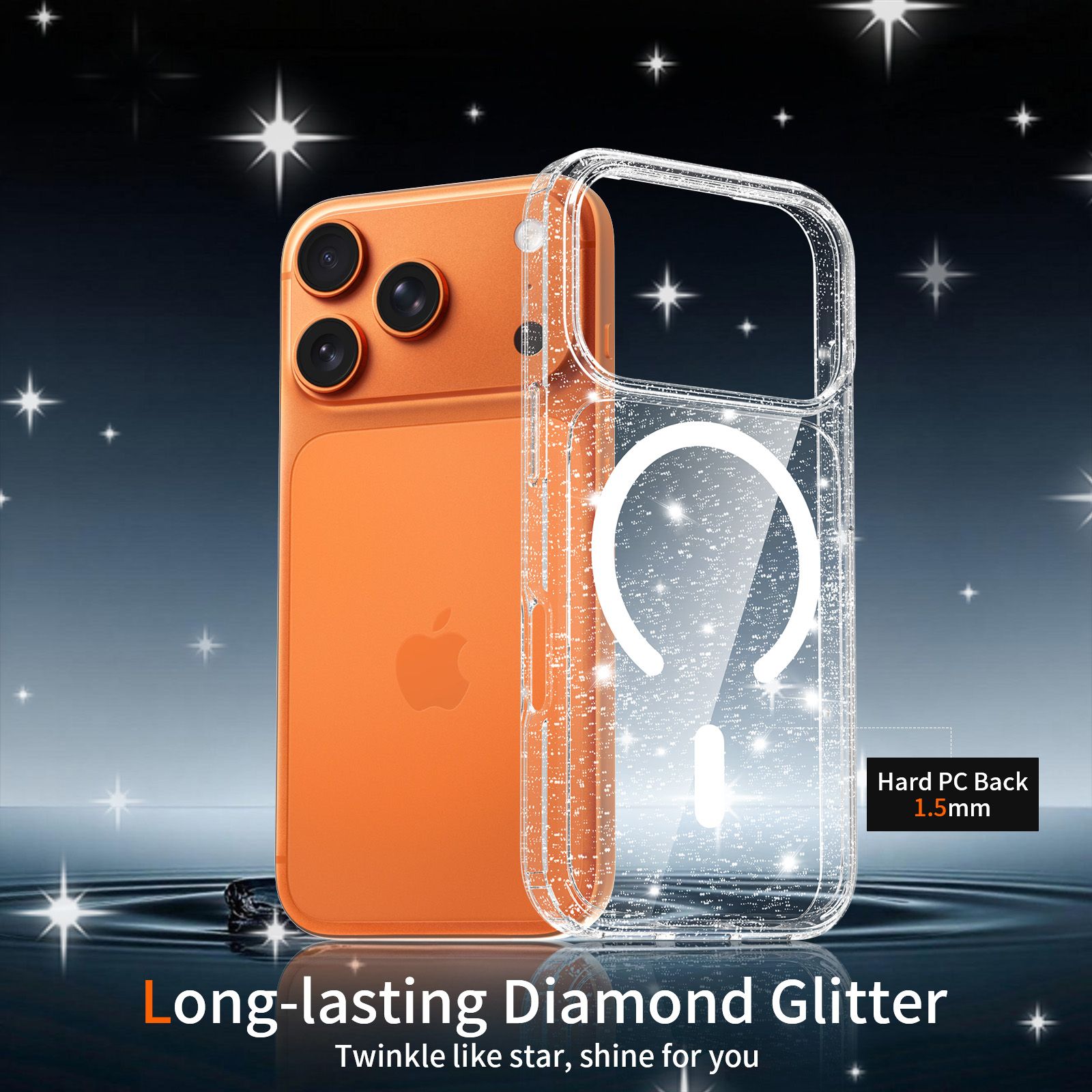 Stellar 1.5MM Magnetic Glitter Case — 52