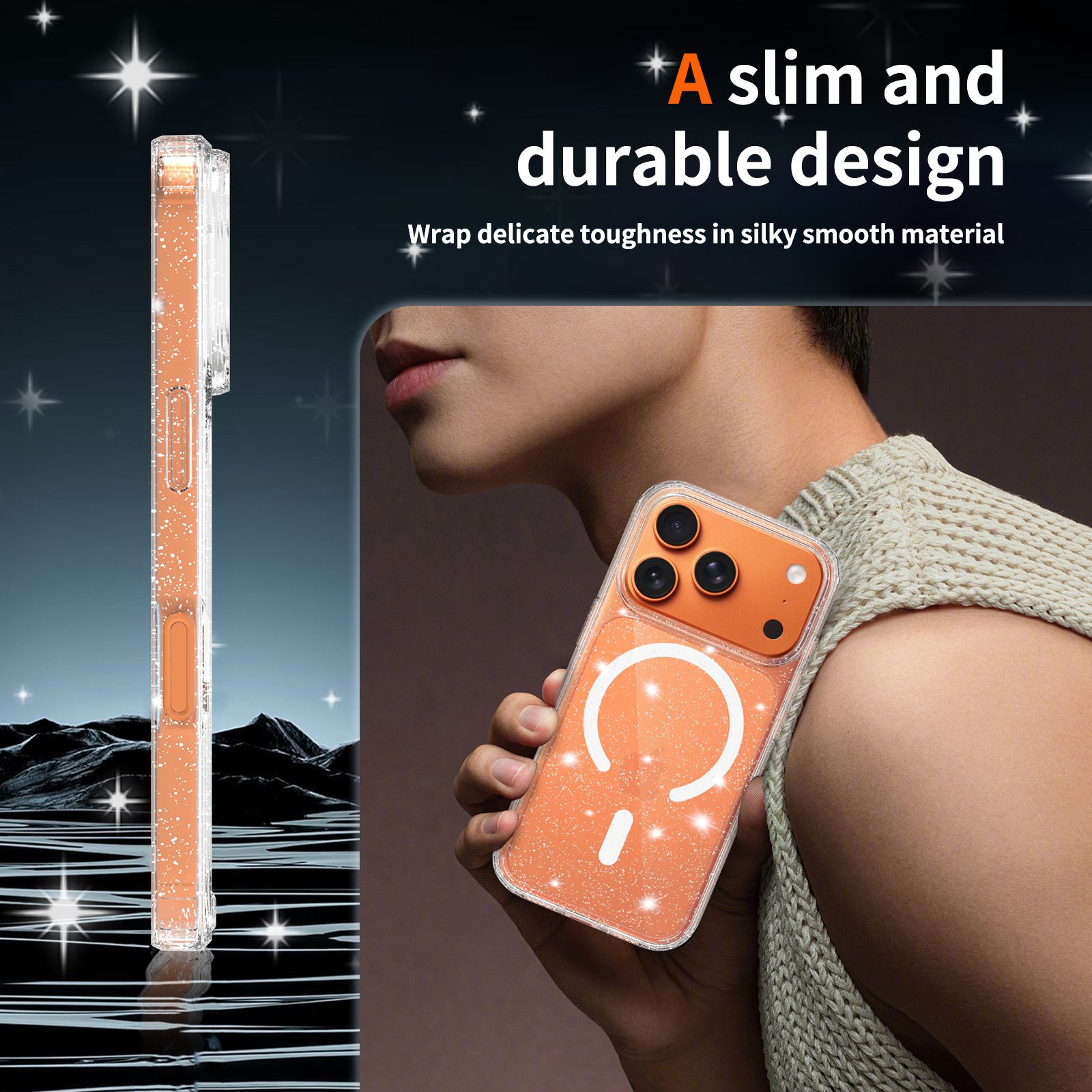 Stellar 1.5MM Magnetic Glitter Case — 55