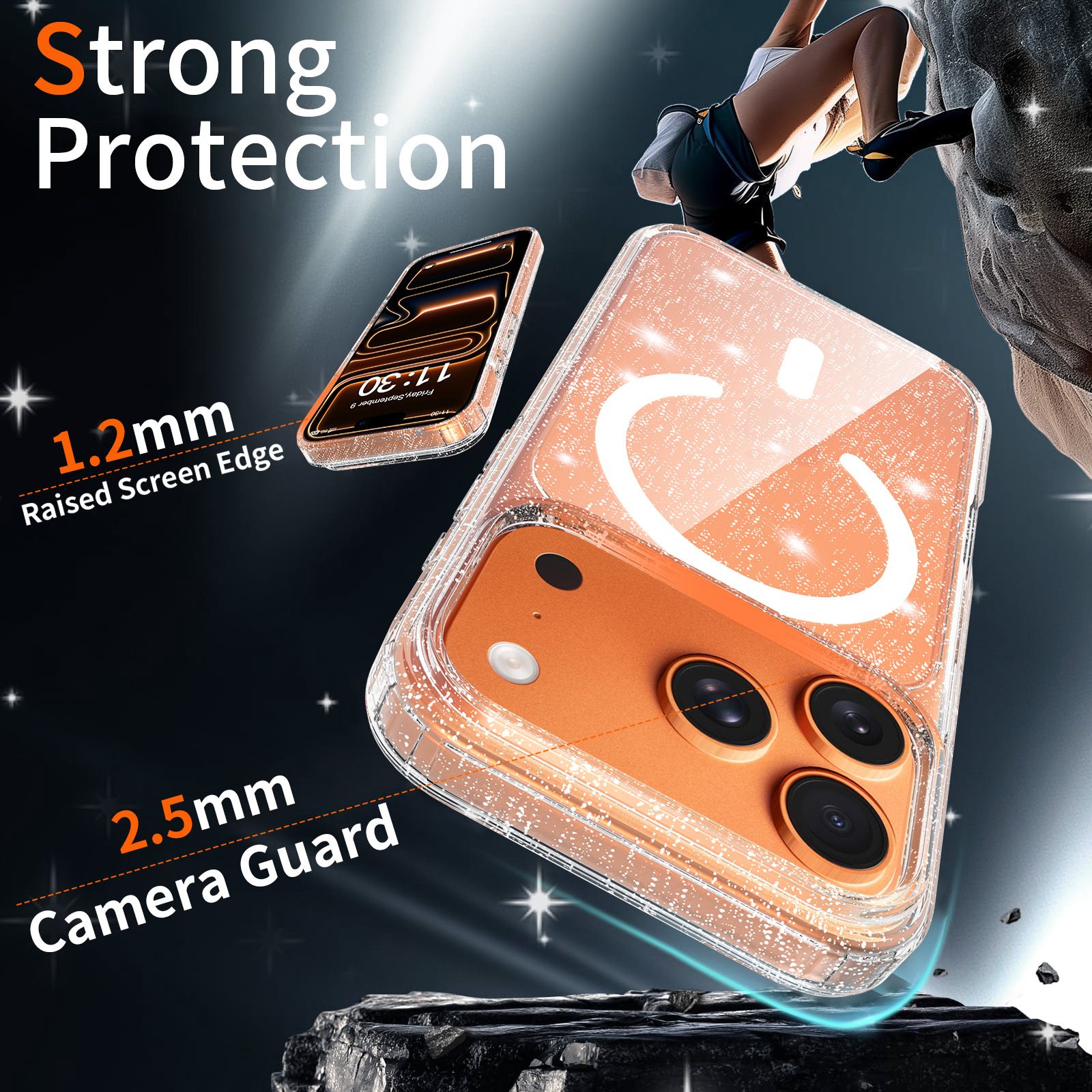 Stellar 1.5MM Magnetic Glitter Case — 56