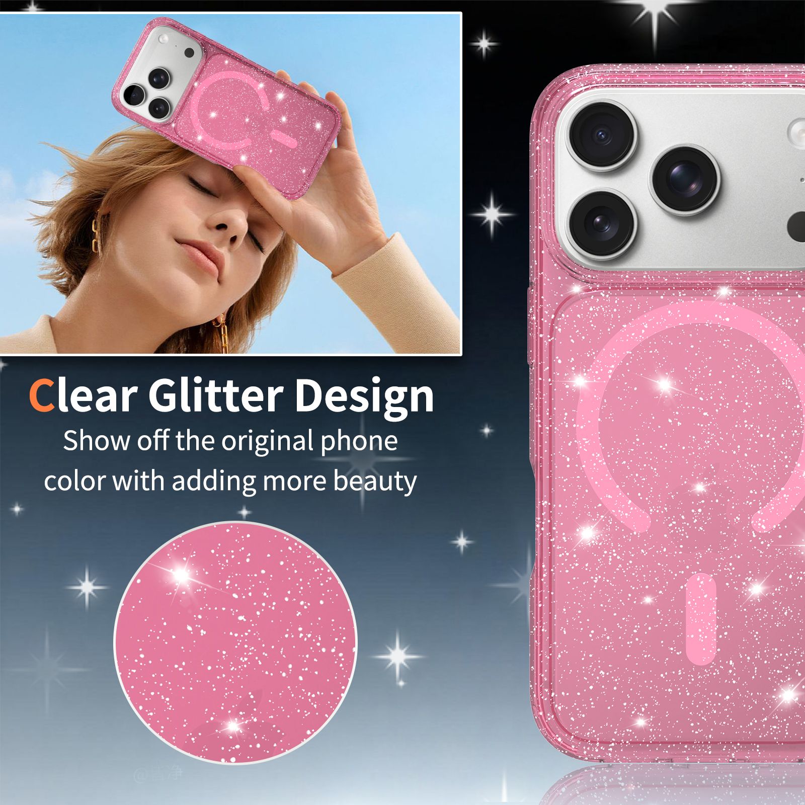 Stellar 1.5MM Magnetic Glitter Case — 67