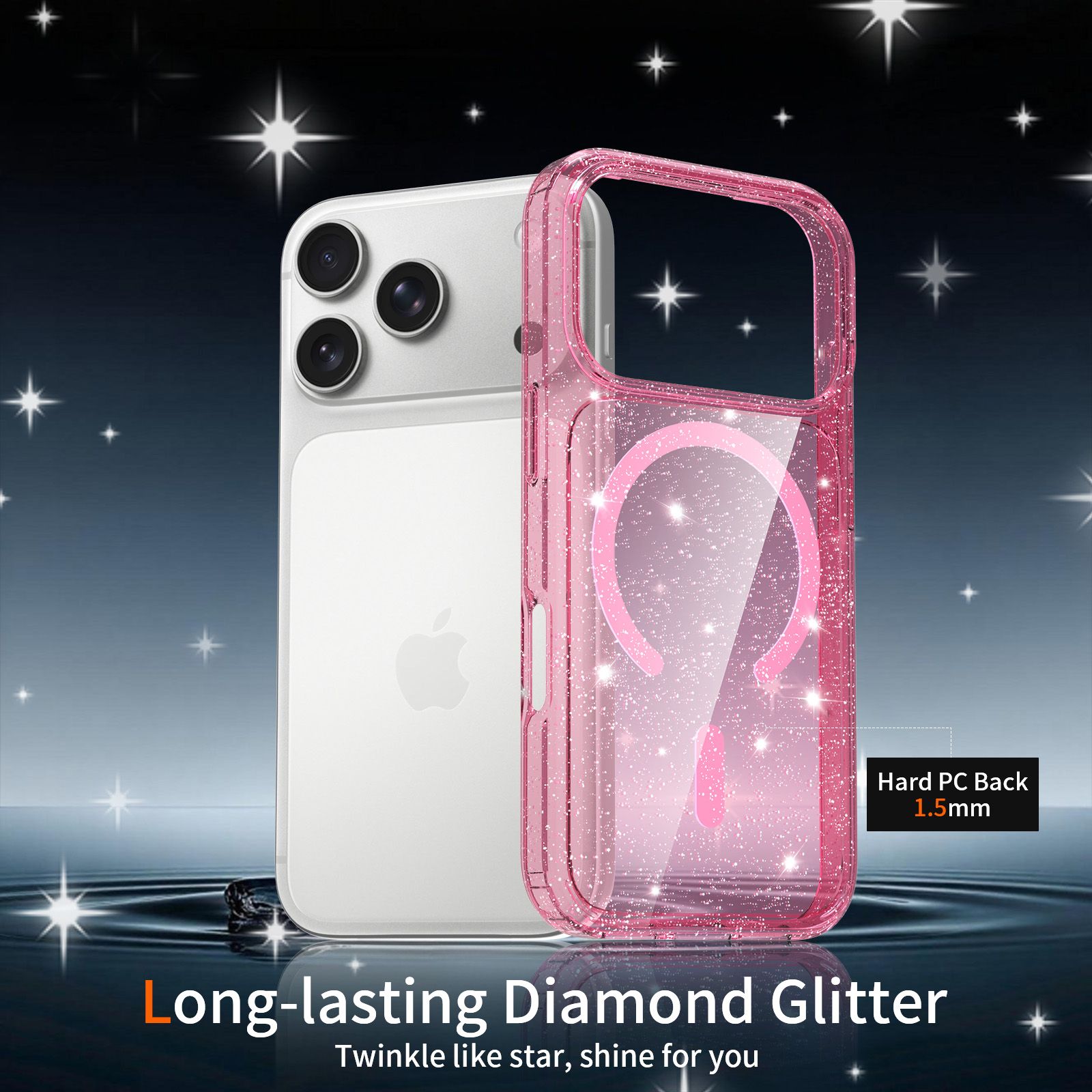 Stellar 1.5MM Magnetic Glitter Case — 68