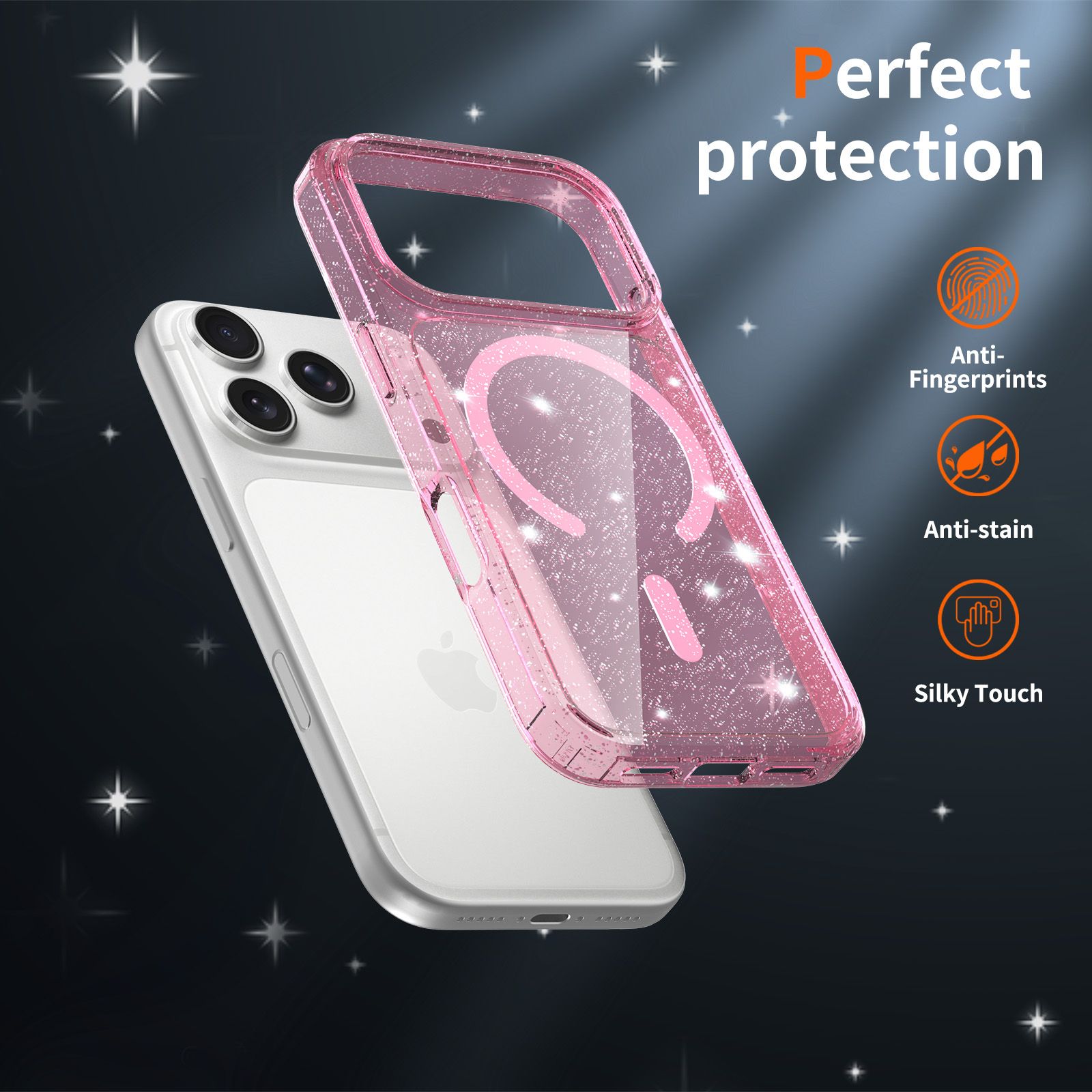 Stellar 1.5MM Magnetic Glitter Case — 70