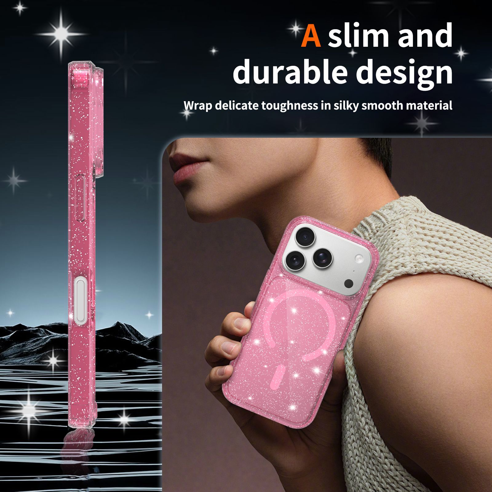 Stellar 1.5MM Magnetic Glitter Case — 71