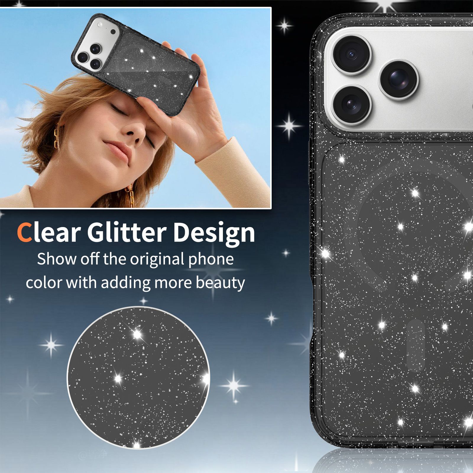 Stellar 1.5MM Magnetic Glitter Case — 80