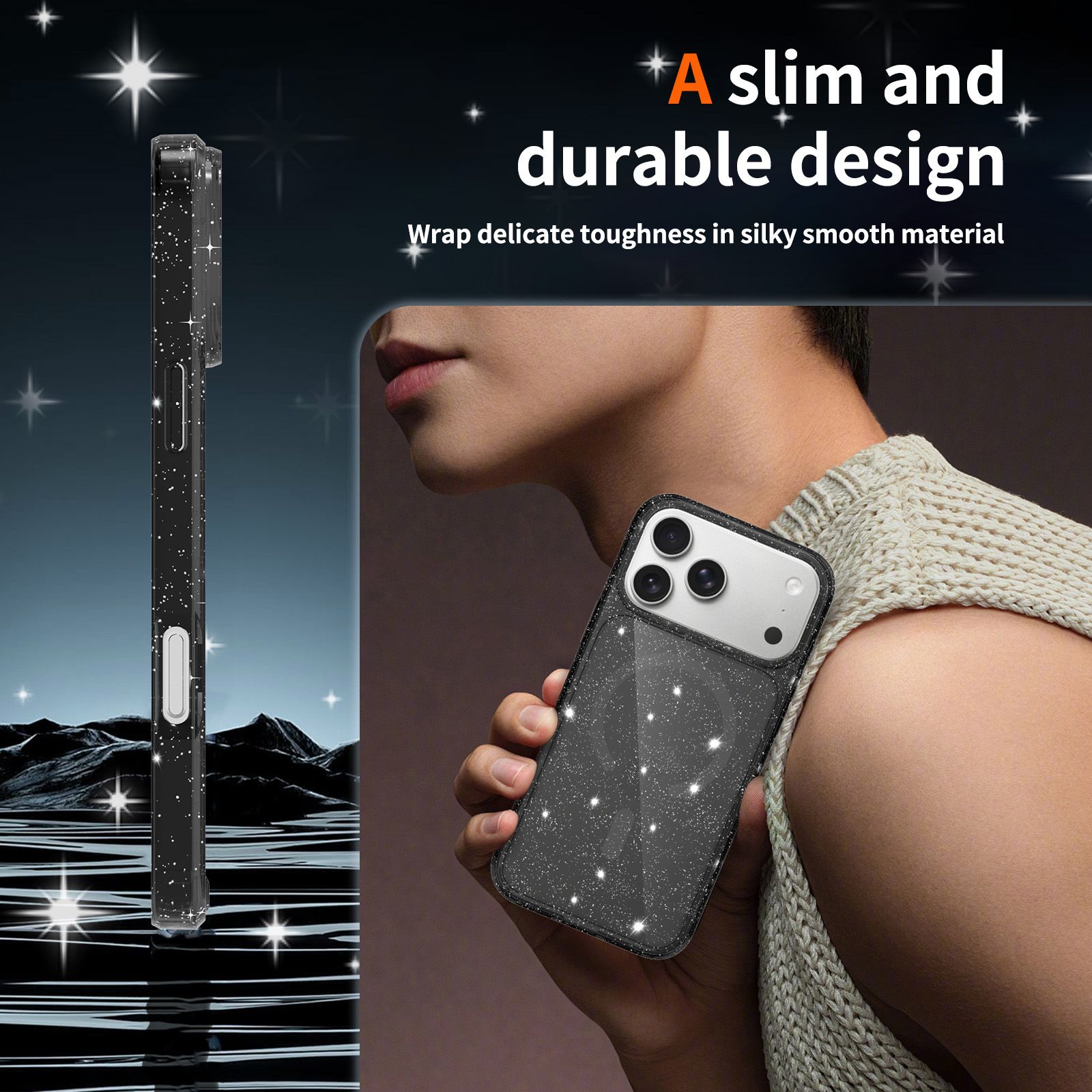 Stellar 1.5MM Magnetic Glitter Case — 84