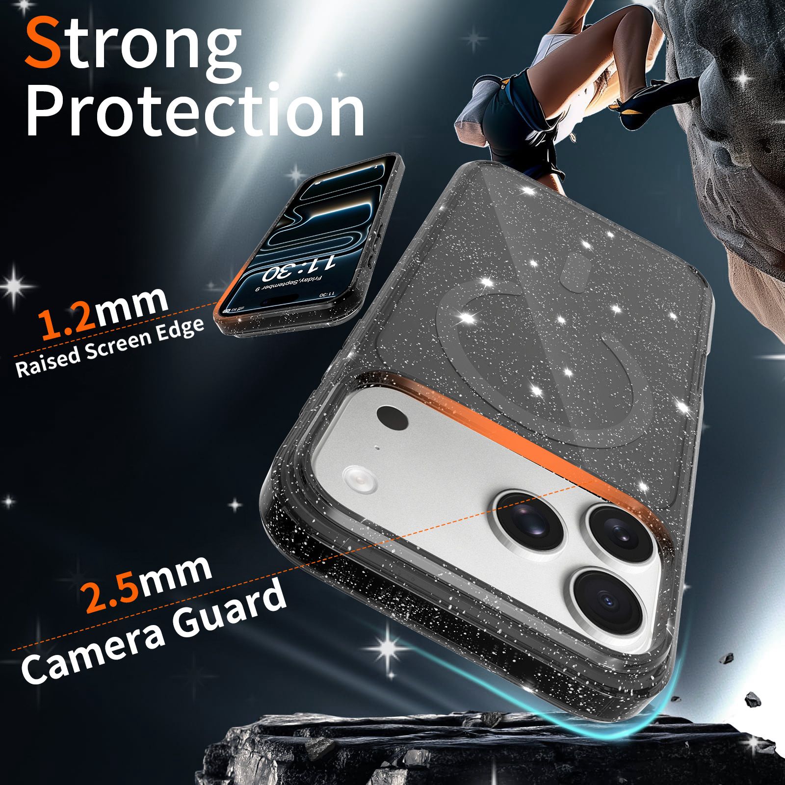 Stellar 1.5MM Magnetic Glitter Case — 85