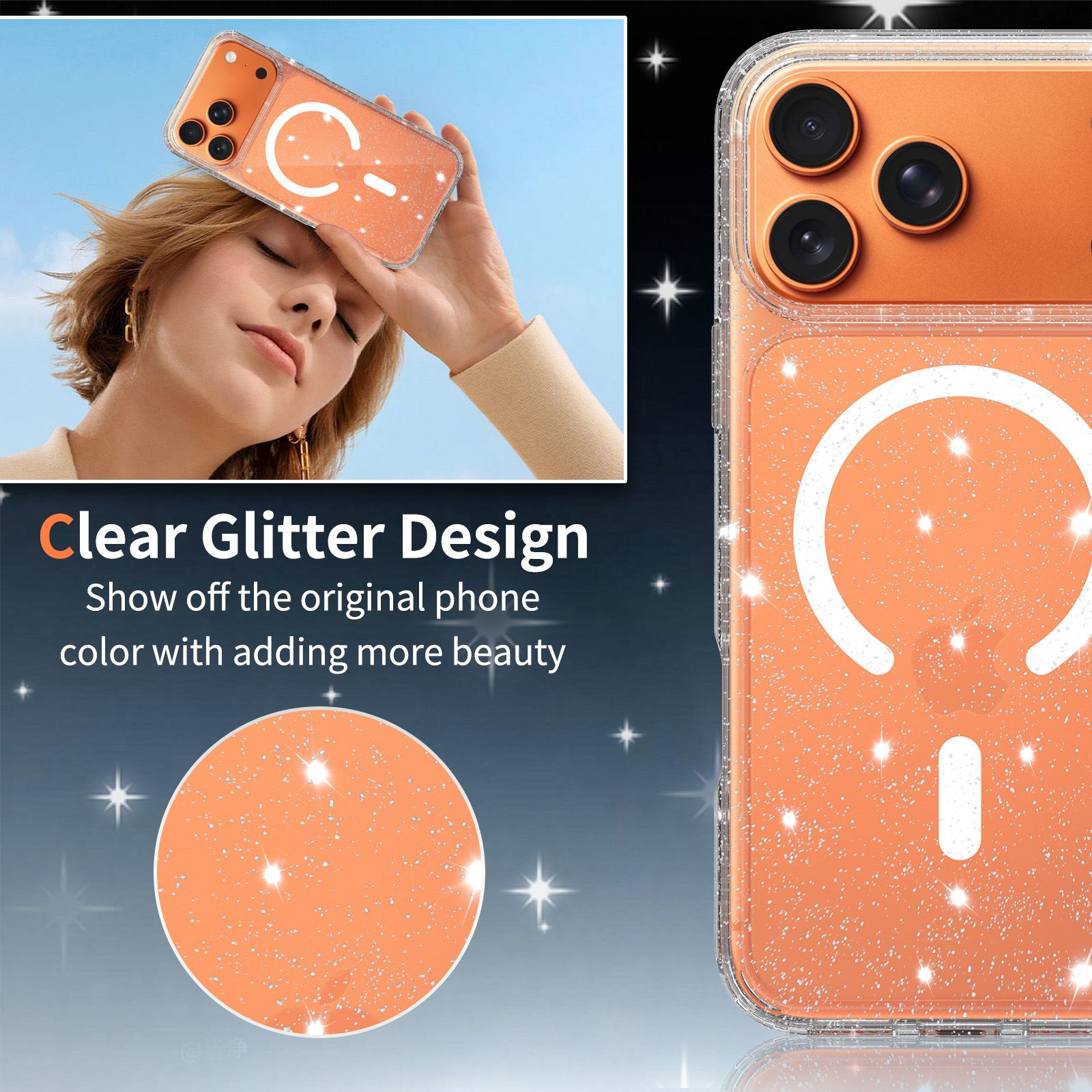 Stellar 1.5MM Magnetic Glitter Case — 73
