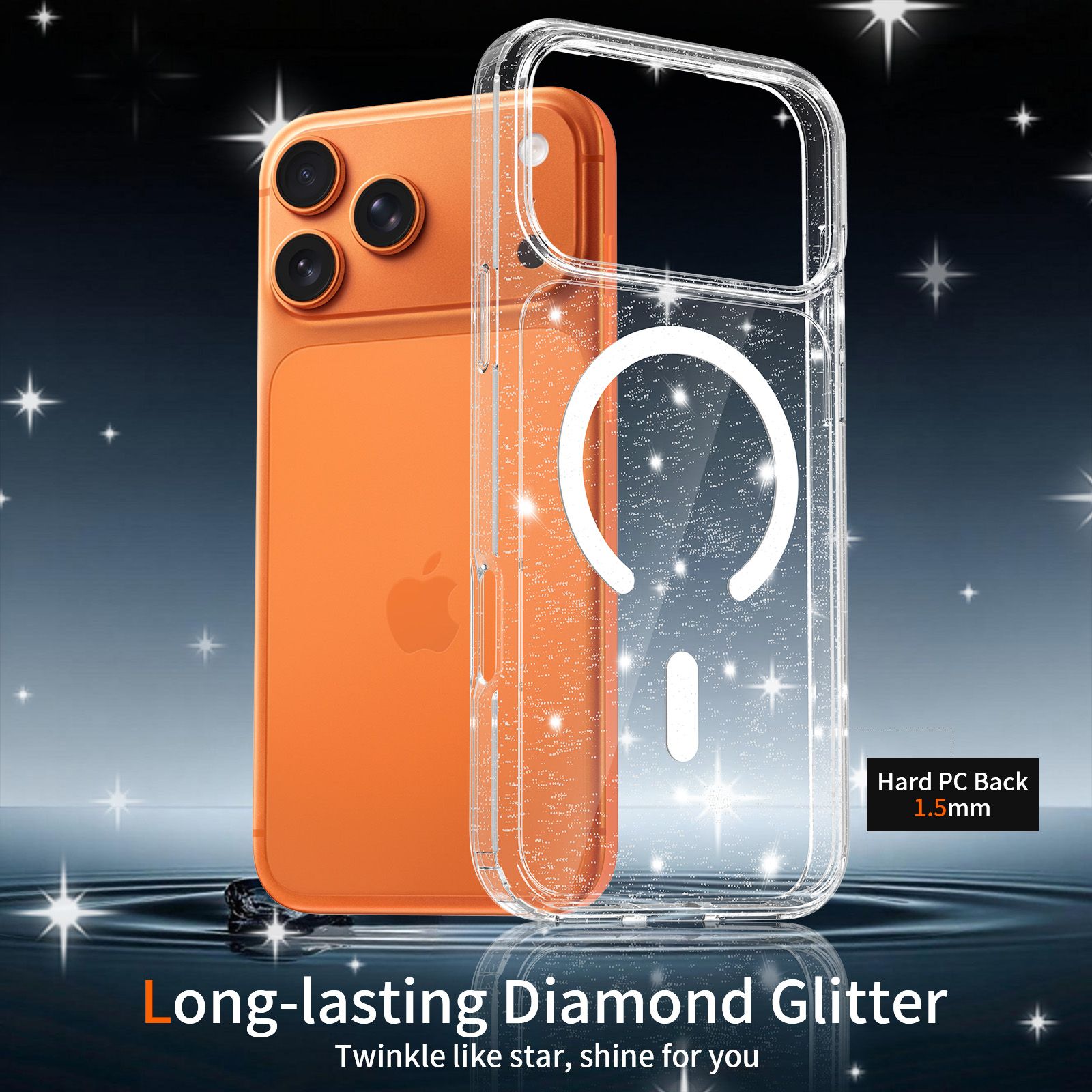Stellar 1.5MM Magnetic Glitter Case — 74