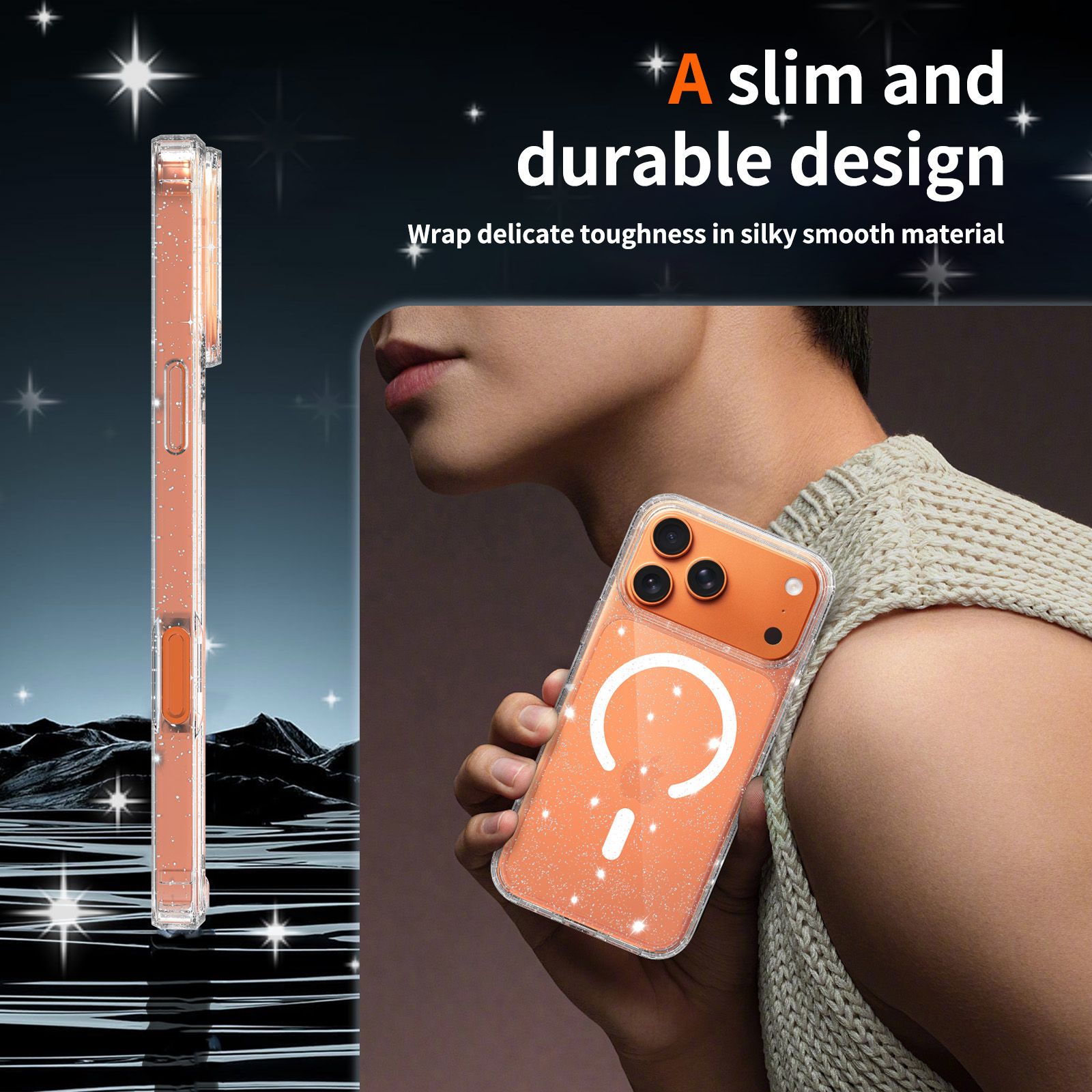 Stellar 1.5MM Magnetic Glitter Case — 77