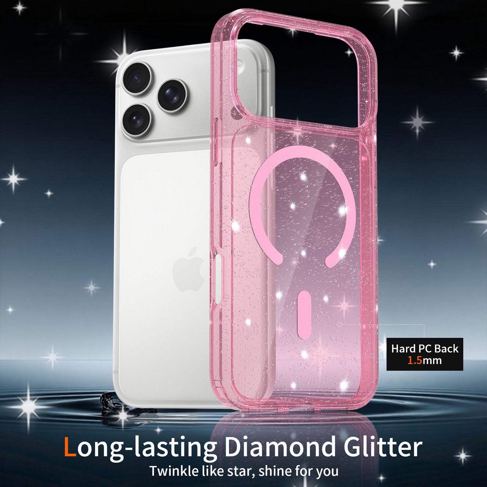 Stellar 1.5MM Magnetic Glitter Case — 88