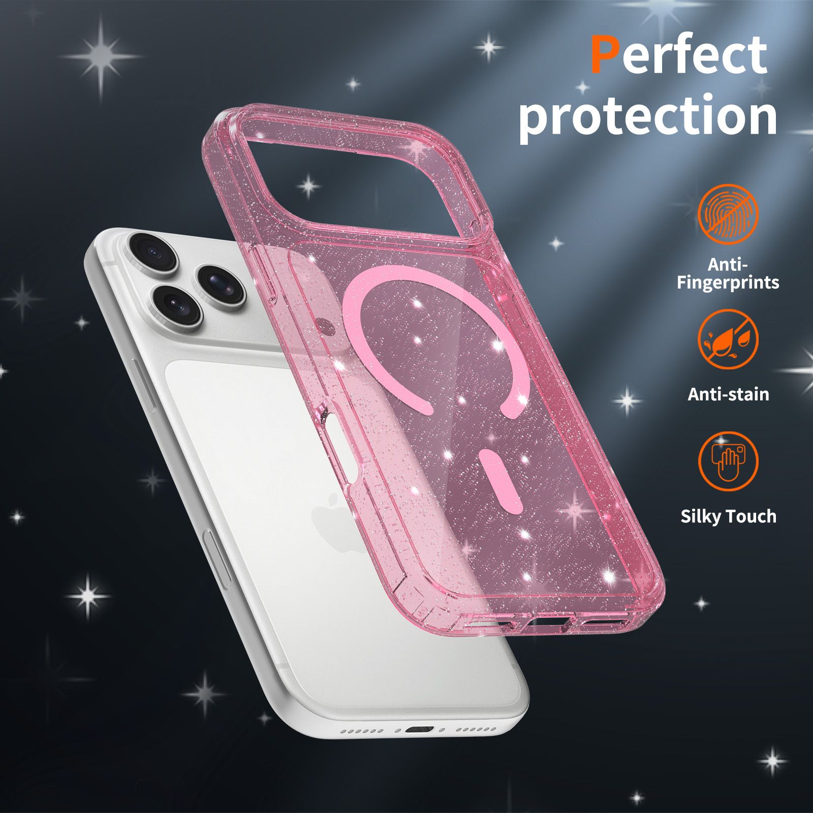 Stellar 1.5MM Magnetic Glitter Case — 90