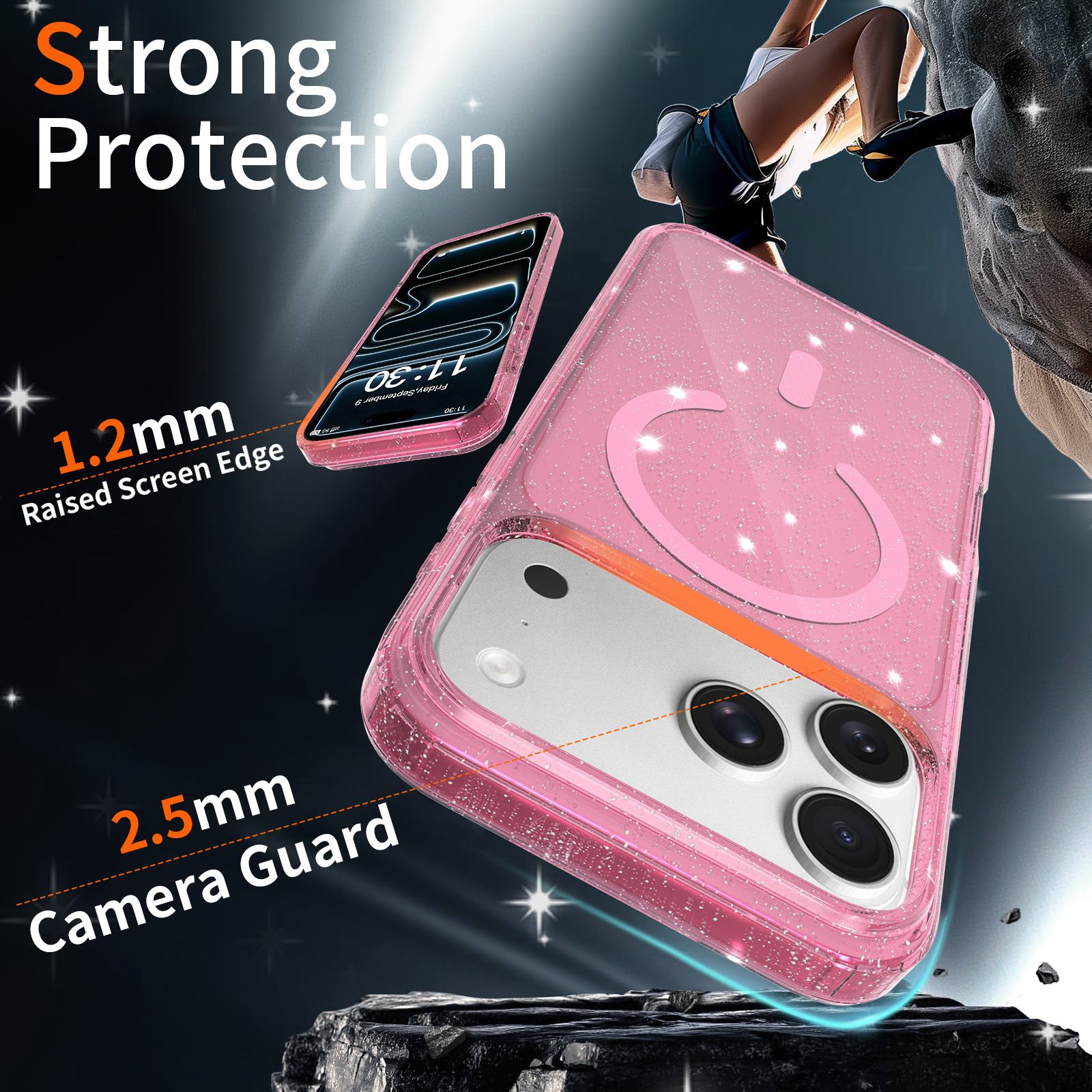 Stellar 1.5MM Magnetic Glitter Case — 92