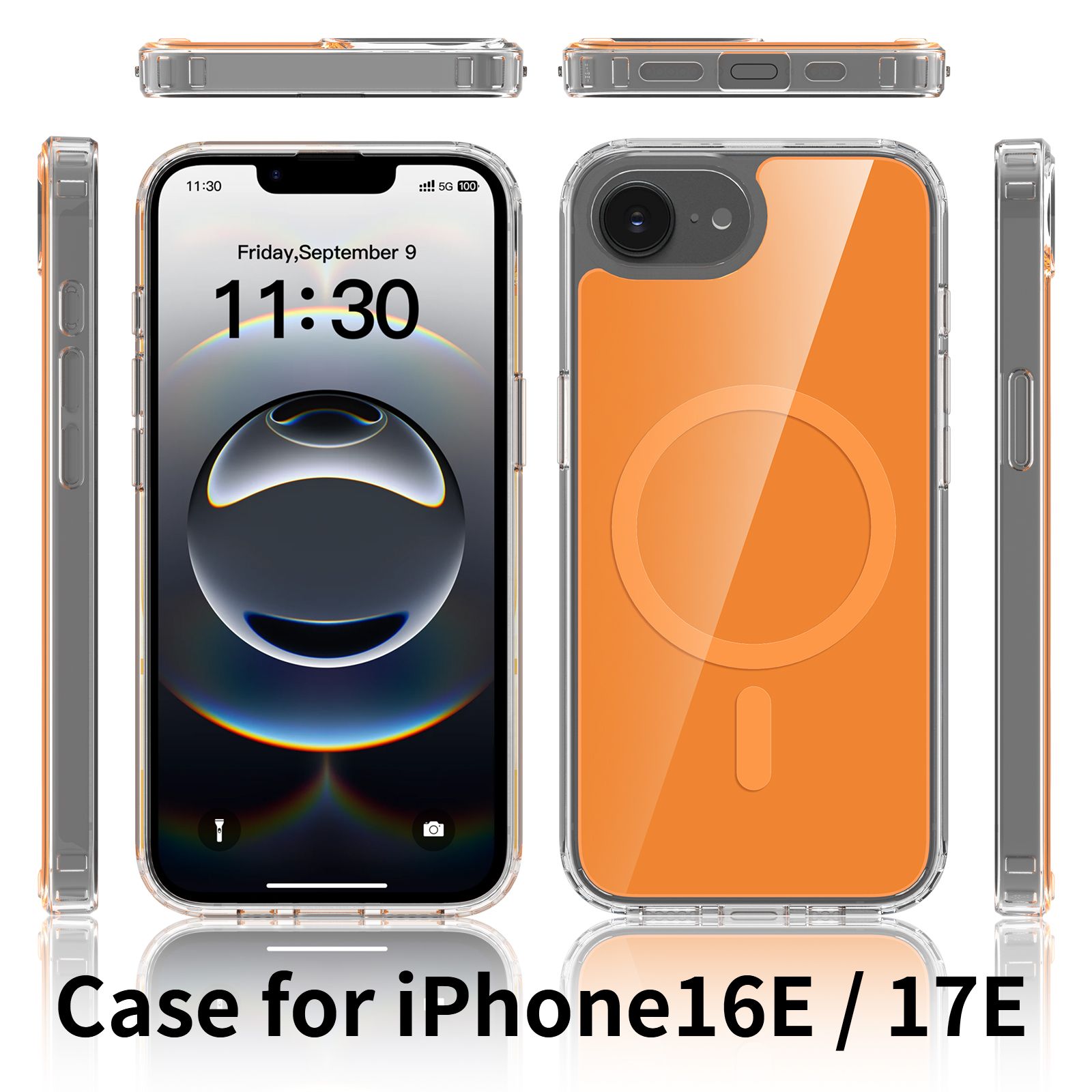 Reflect 1.5MM Mirror Magnetic Clear Case — 103