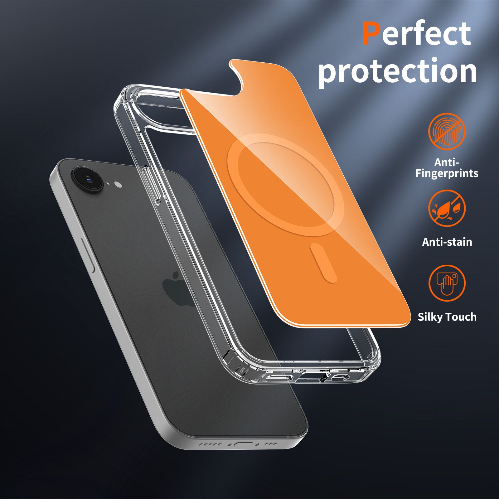Reflect 1.5MM Mirror Magnetic Clear Case — 120