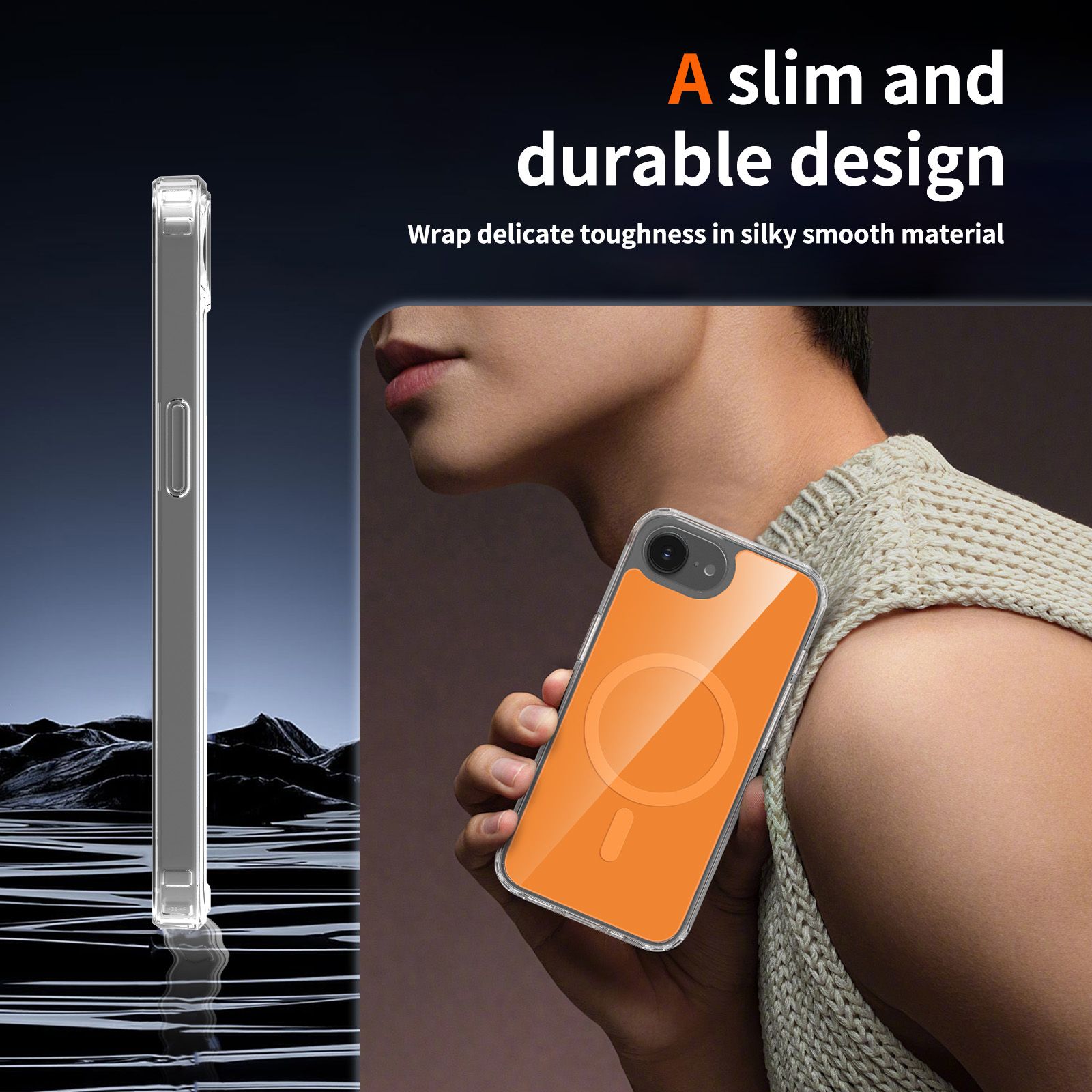 Reflect 1.5MM Mirror Magnetic Clear Case — 121