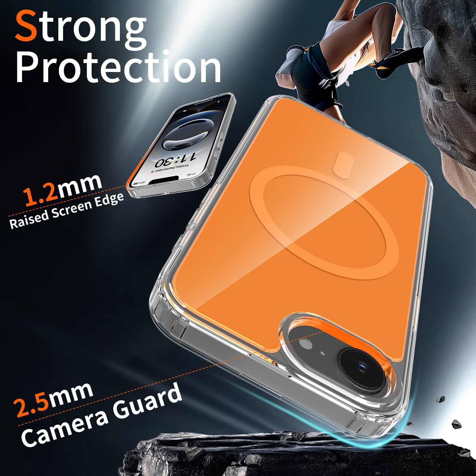 Reflect 1.5MM Mirror Magnetic Clear Case — 118