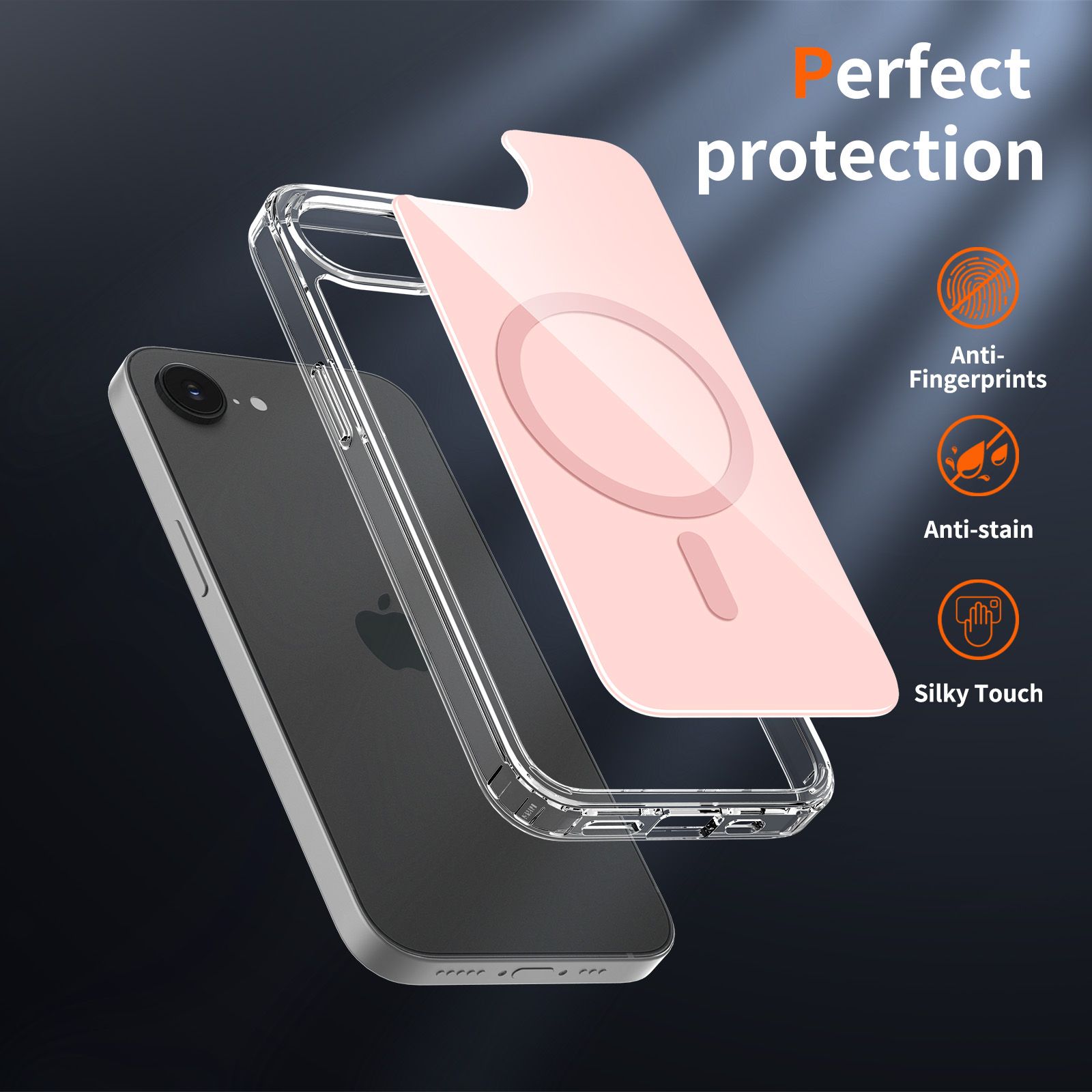 Reflect 1.5MM Mirror Magnetic Clear Case — 114