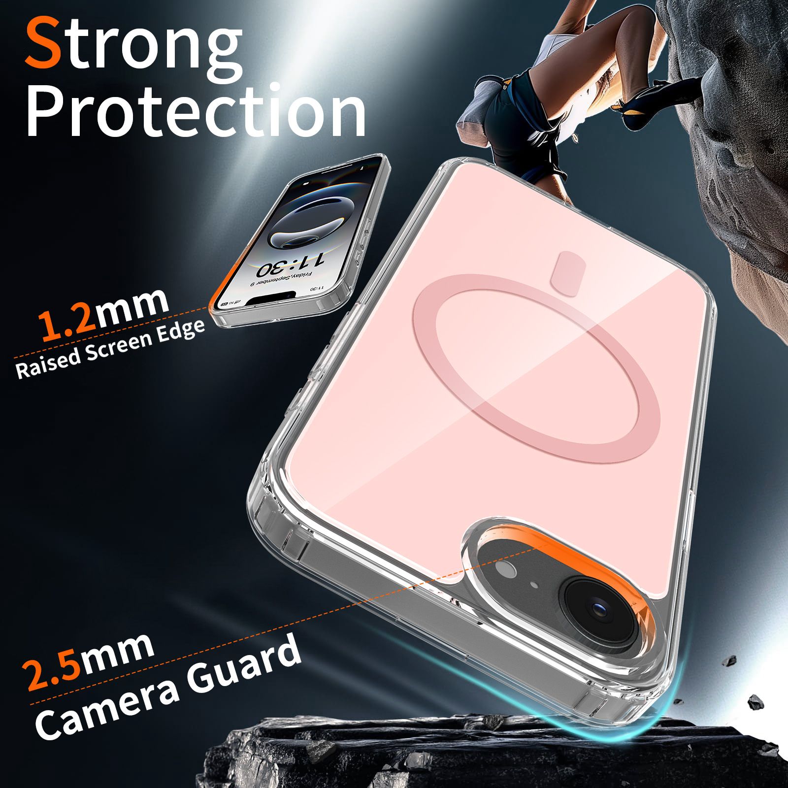 Reflect 1.5MM Mirror Magnetic Clear Case — 112