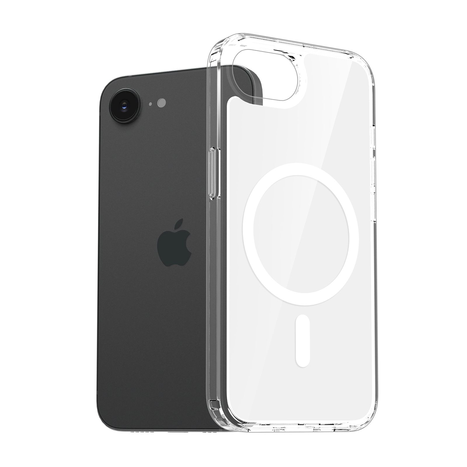 Reflect 1.5MM Mirror Magnetic Clear Case — 123