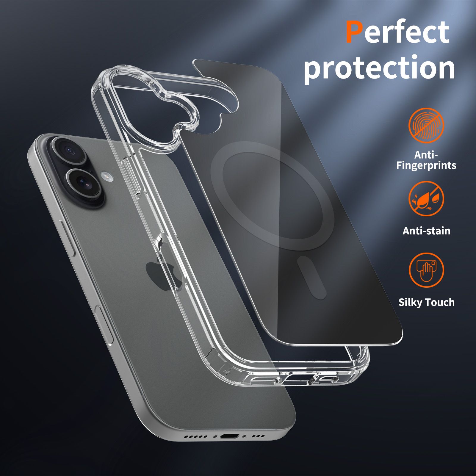Reflect 1.5MM Mirror Magnetic Clear Case — 6