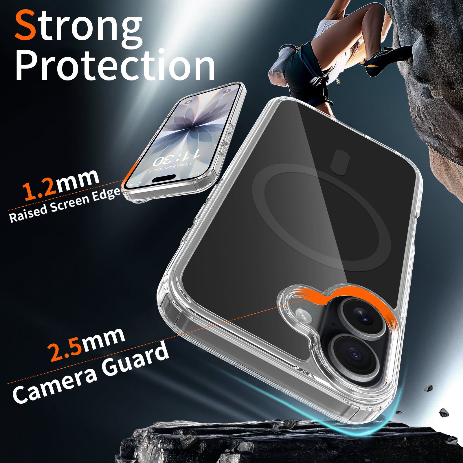 Reflect 1.5MM Mirror Magnetic Clear Case — 4