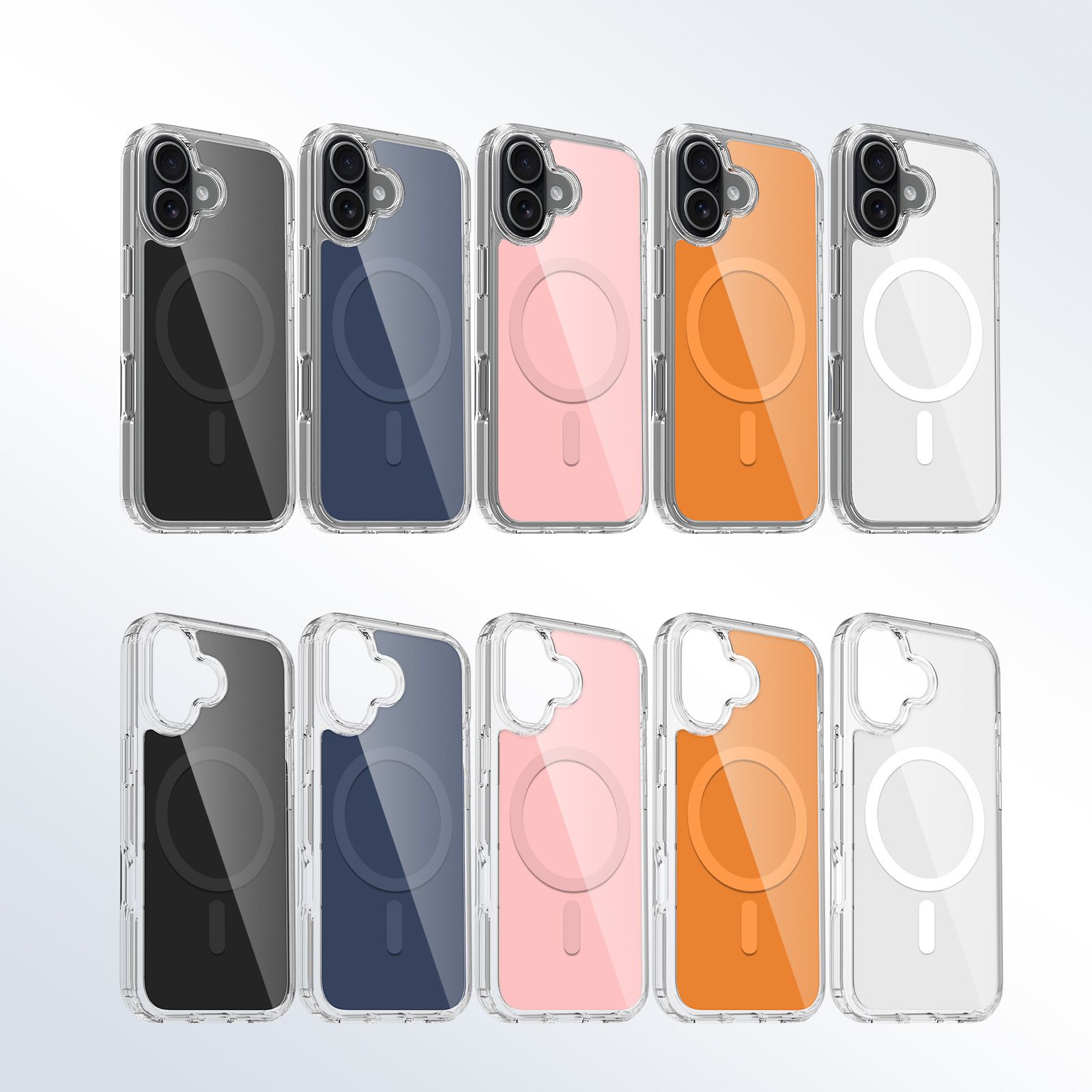 Reflect 1.5MM Mirror Magnetic Clear Case — 10