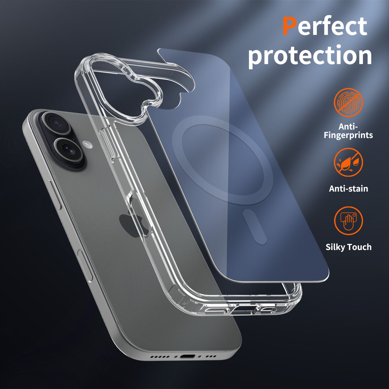 Reflect 1.5MM Mirror Magnetic Clear Case — 14