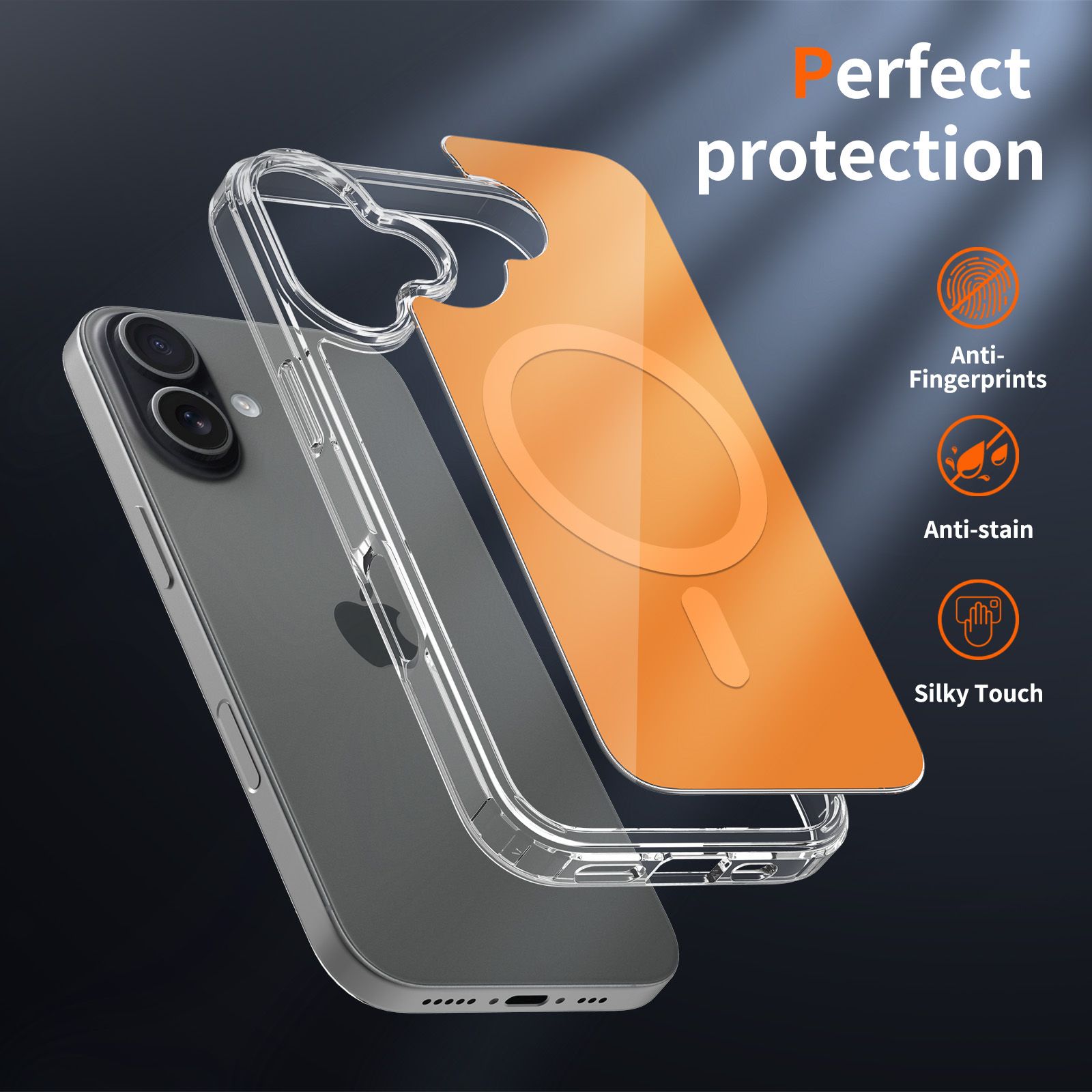 Reflect 1.5MM Mirror Magnetic Clear Case — 26