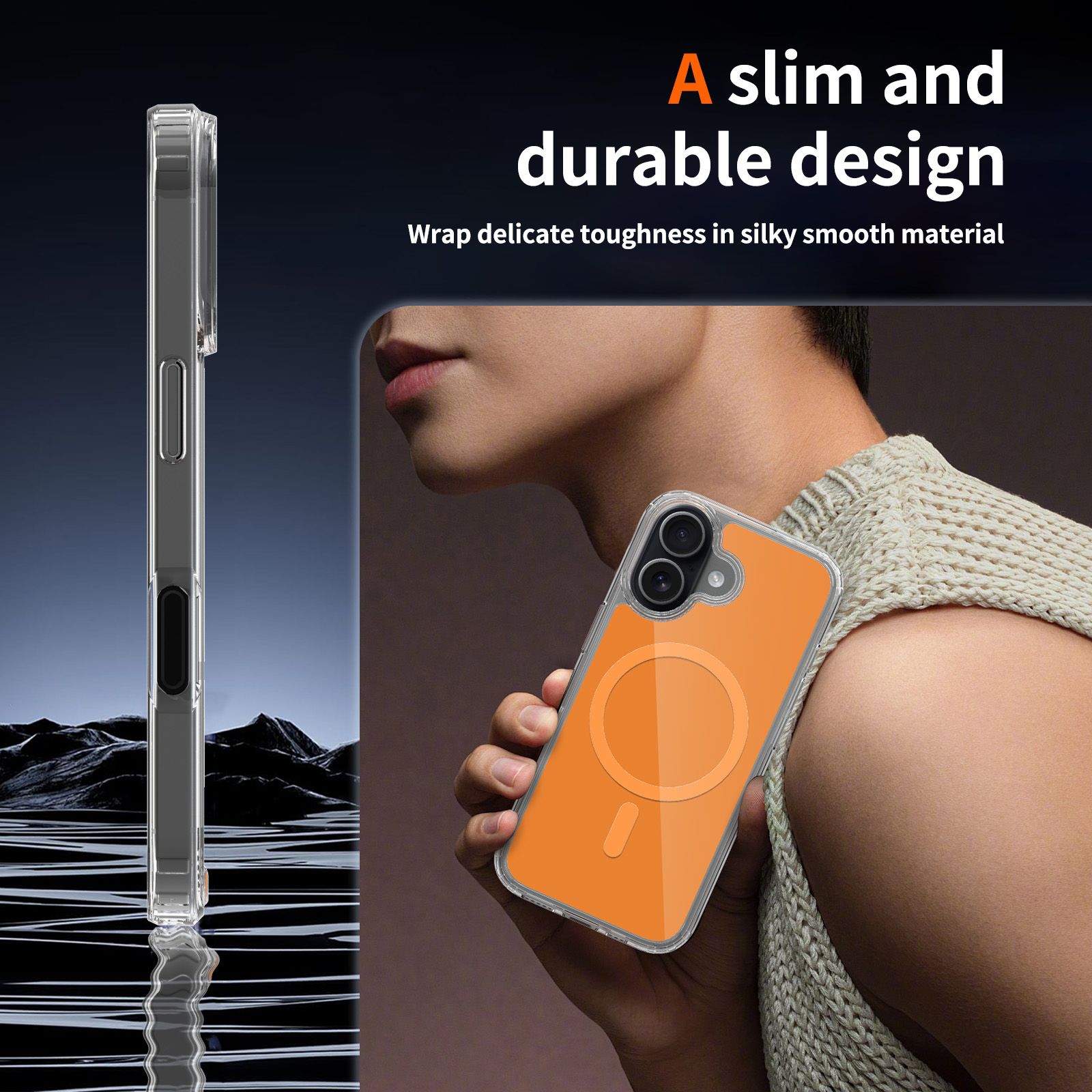 Reflect 1.5MM Mirror Magnetic Clear Case — 27