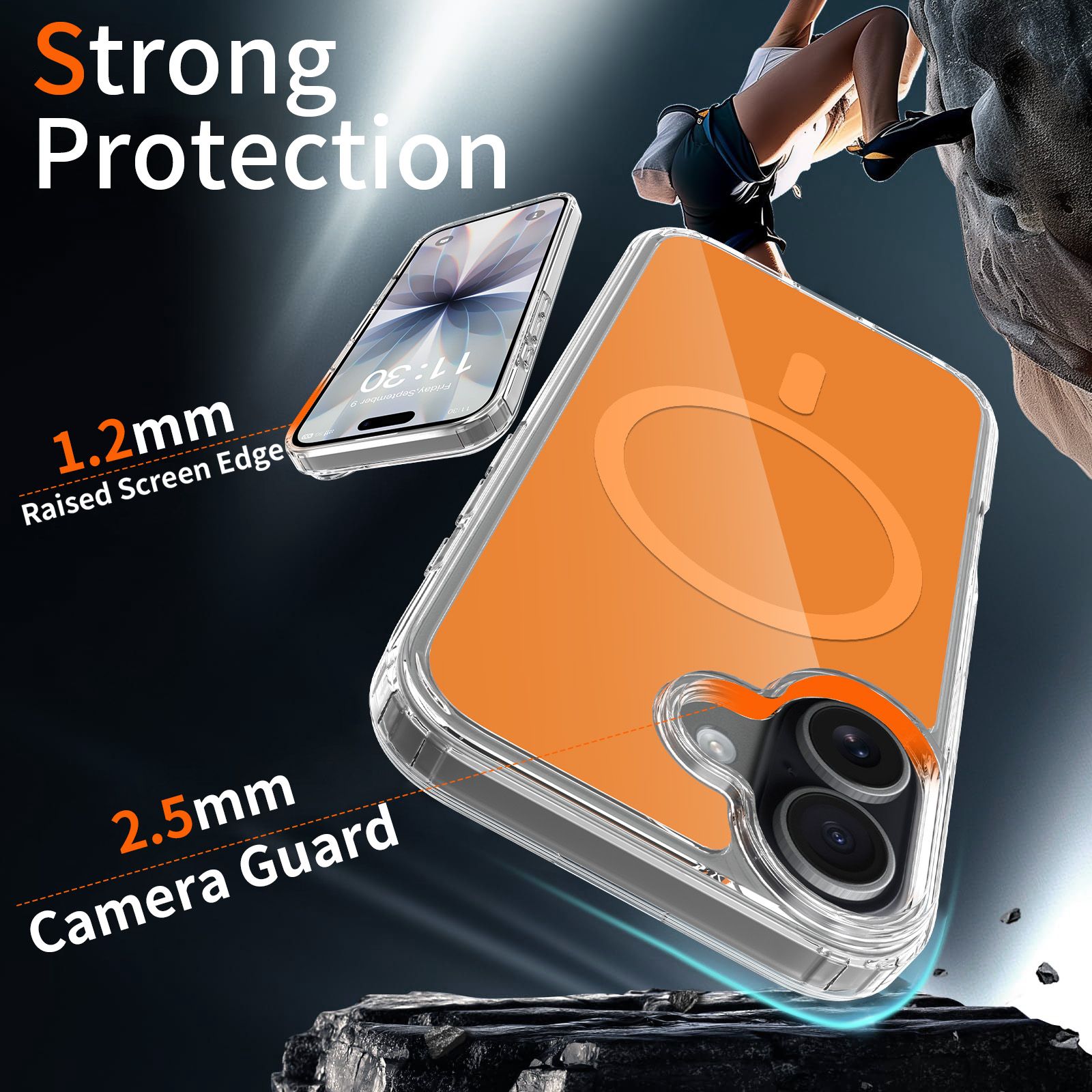 Reflect 1.5MM Mirror Magnetic Clear Case — 24