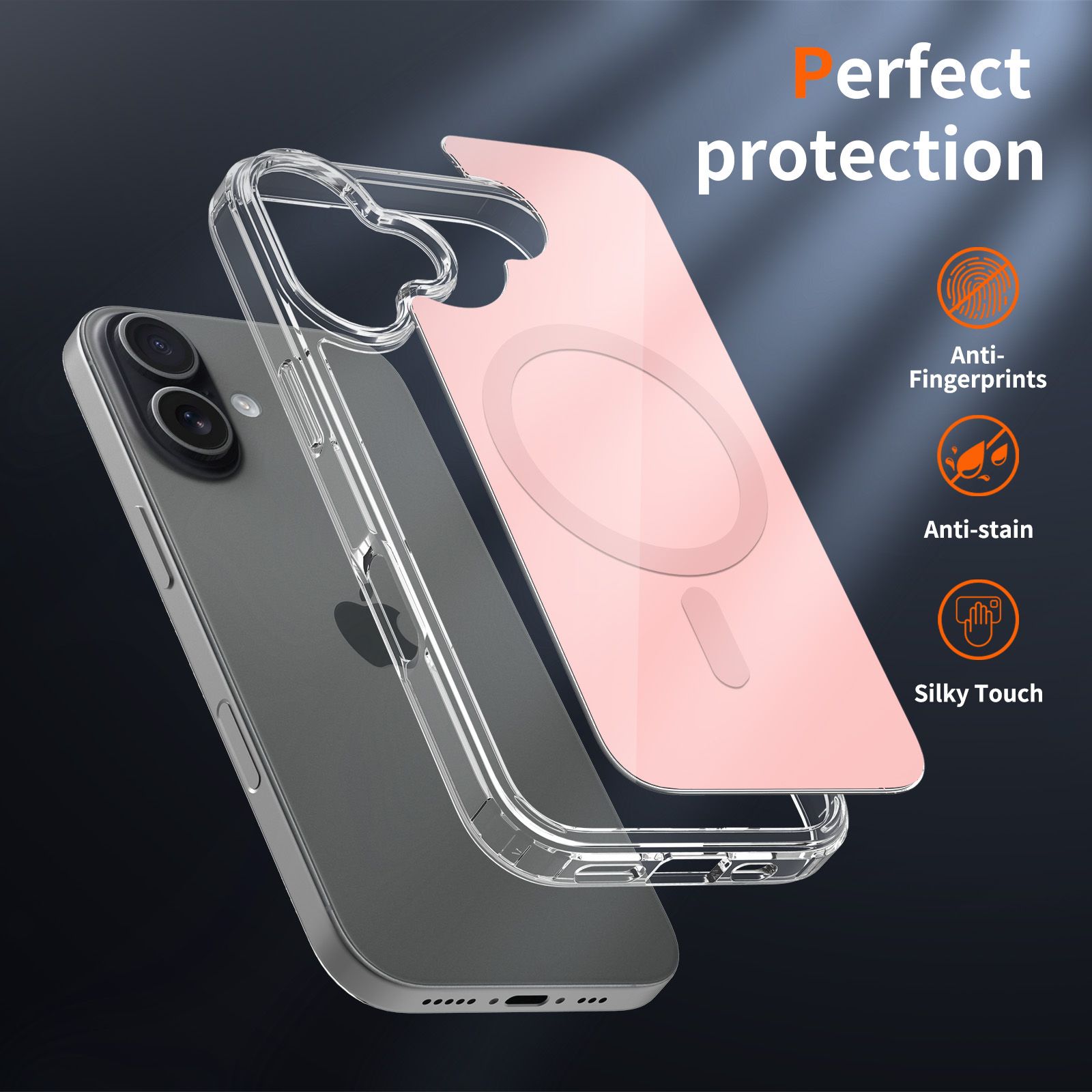 Reflect 1.5MM Mirror Magnetic Clear Case — 20
