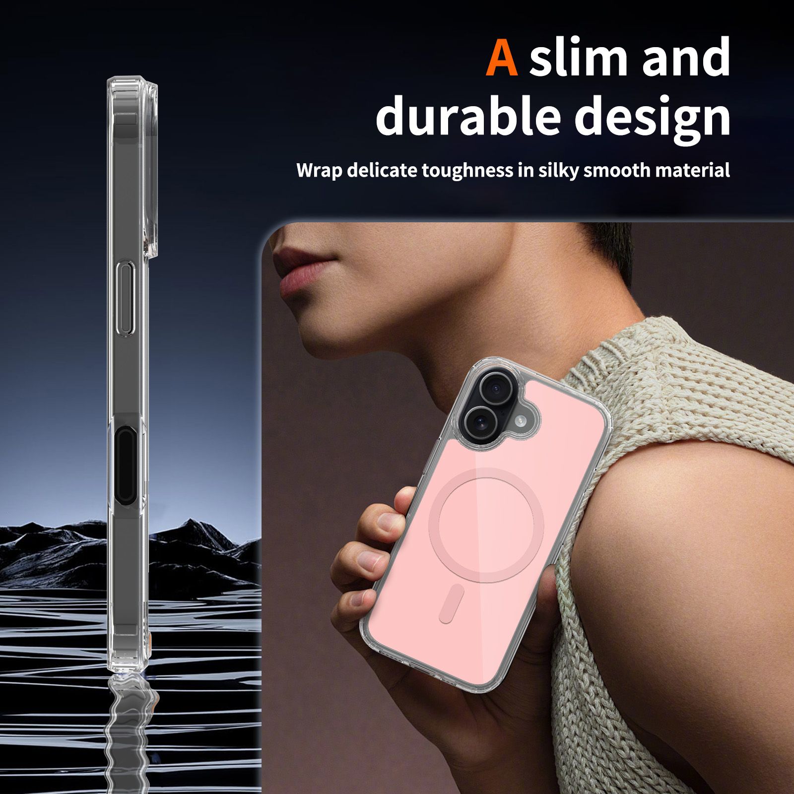 Reflect 1.5MM Mirror Magnetic Clear Case — 21
