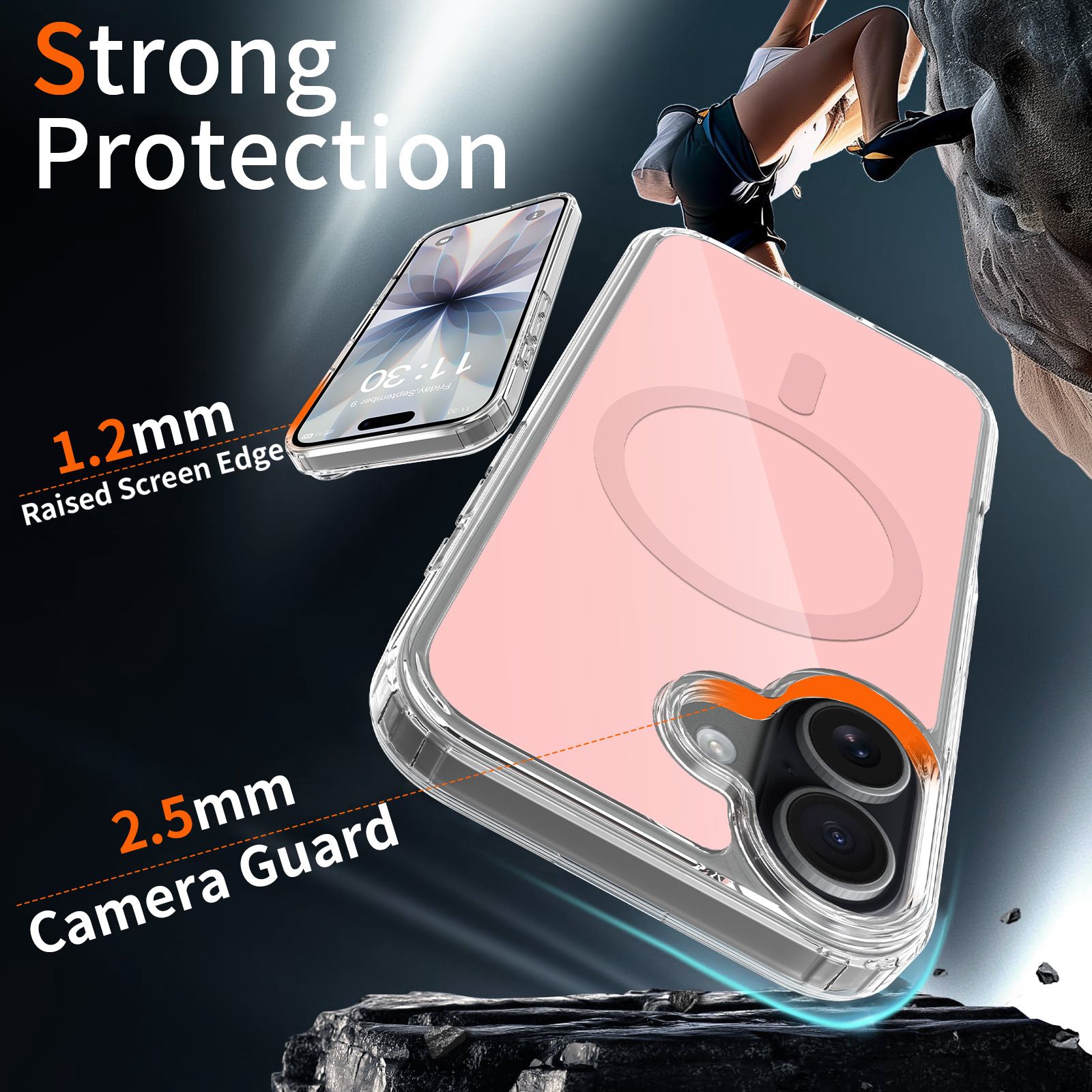 Reflect 1.5MM Mirror Magnetic Clear Case — 18