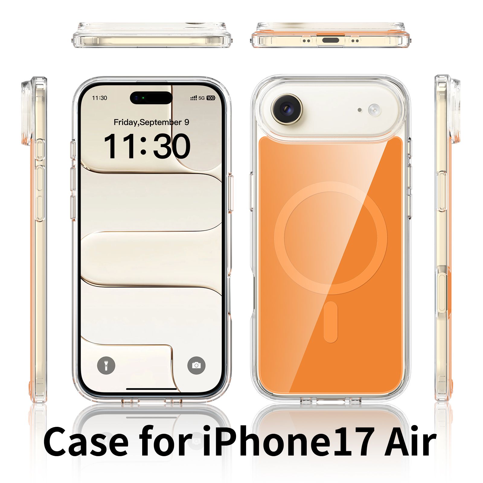 Reflect 1.5MM Mirror Magnetic Clear Case — 41