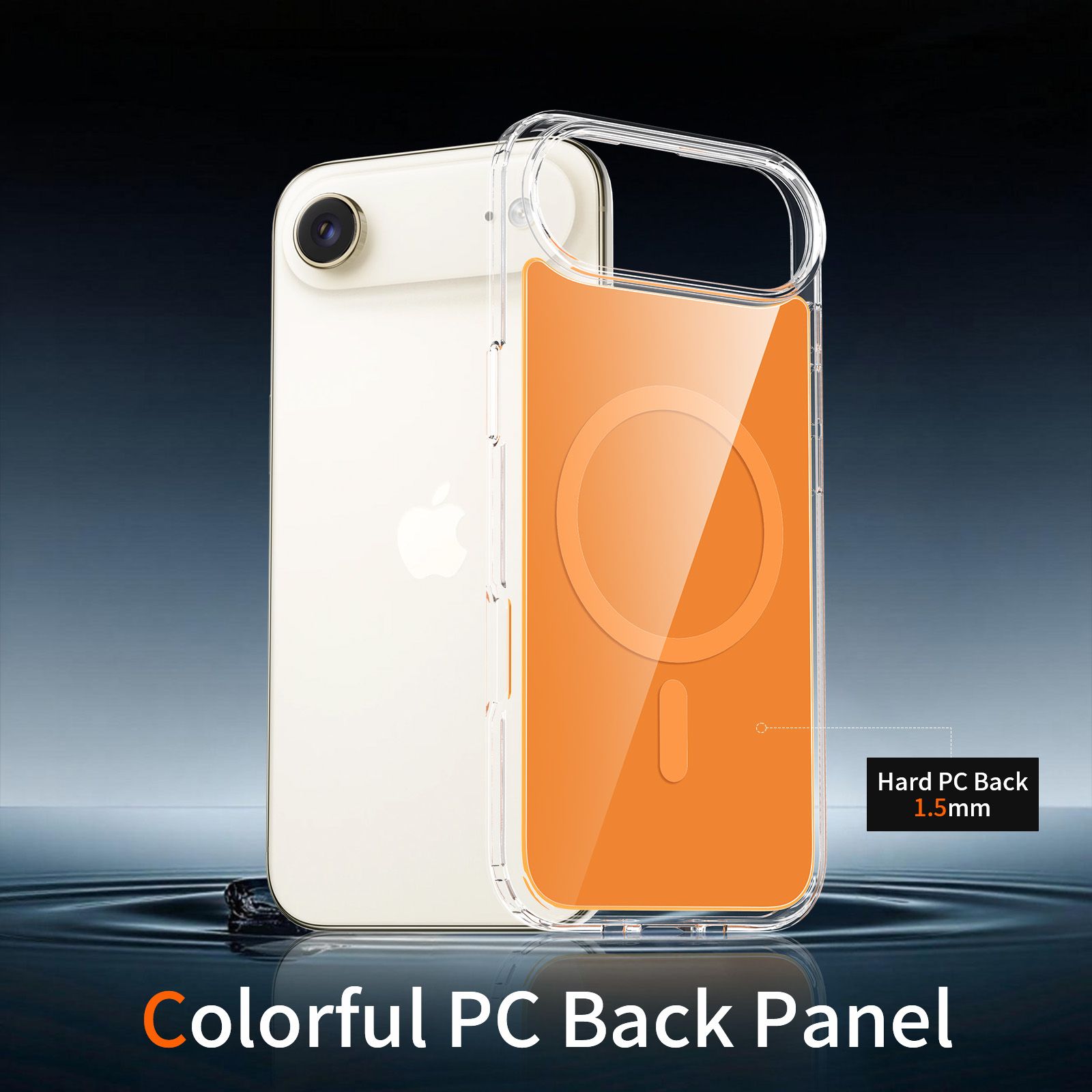 Reflect 1.5MM Mirror Magnetic Clear Case — 57