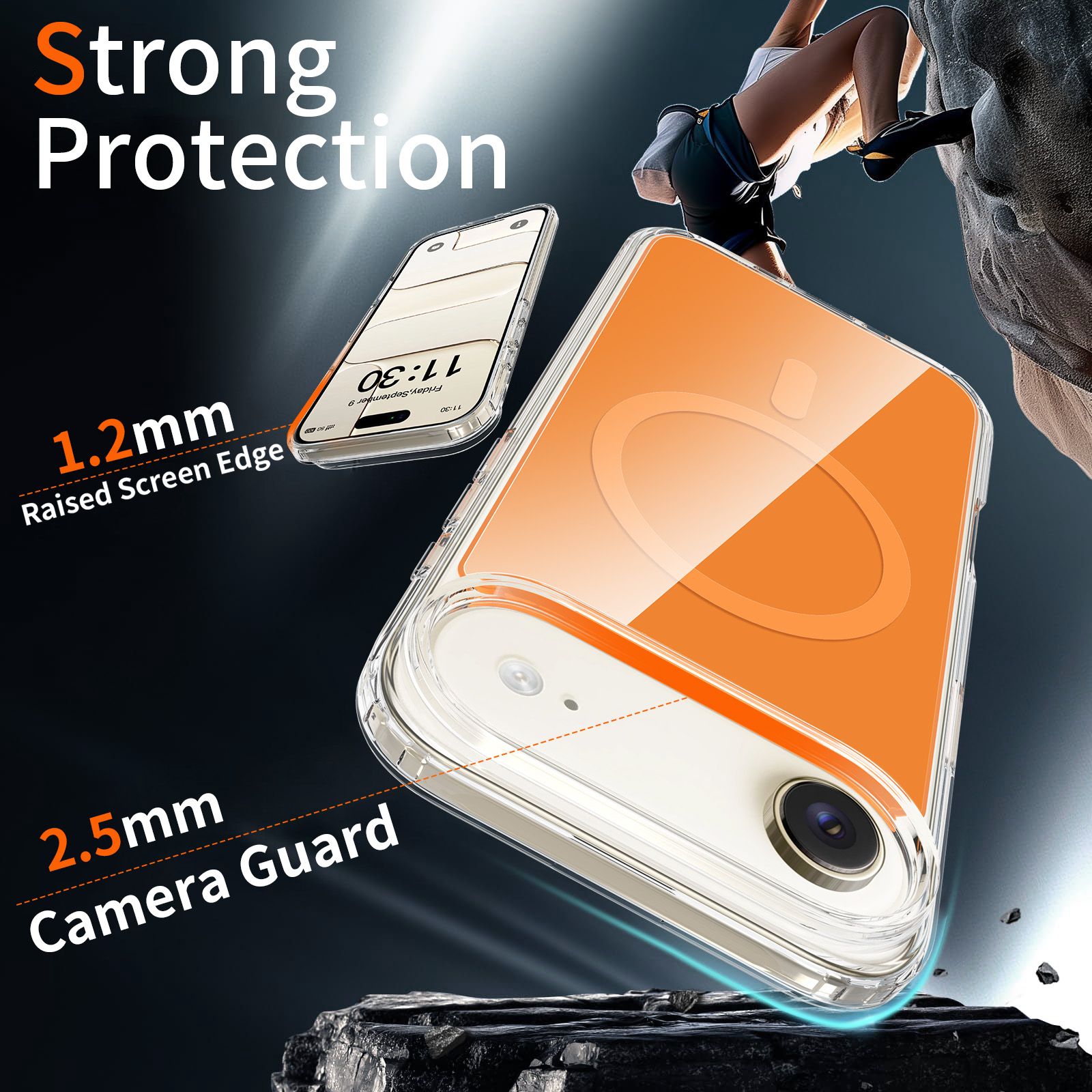 Reflect 1.5MM Mirror Magnetic Clear Case — 56