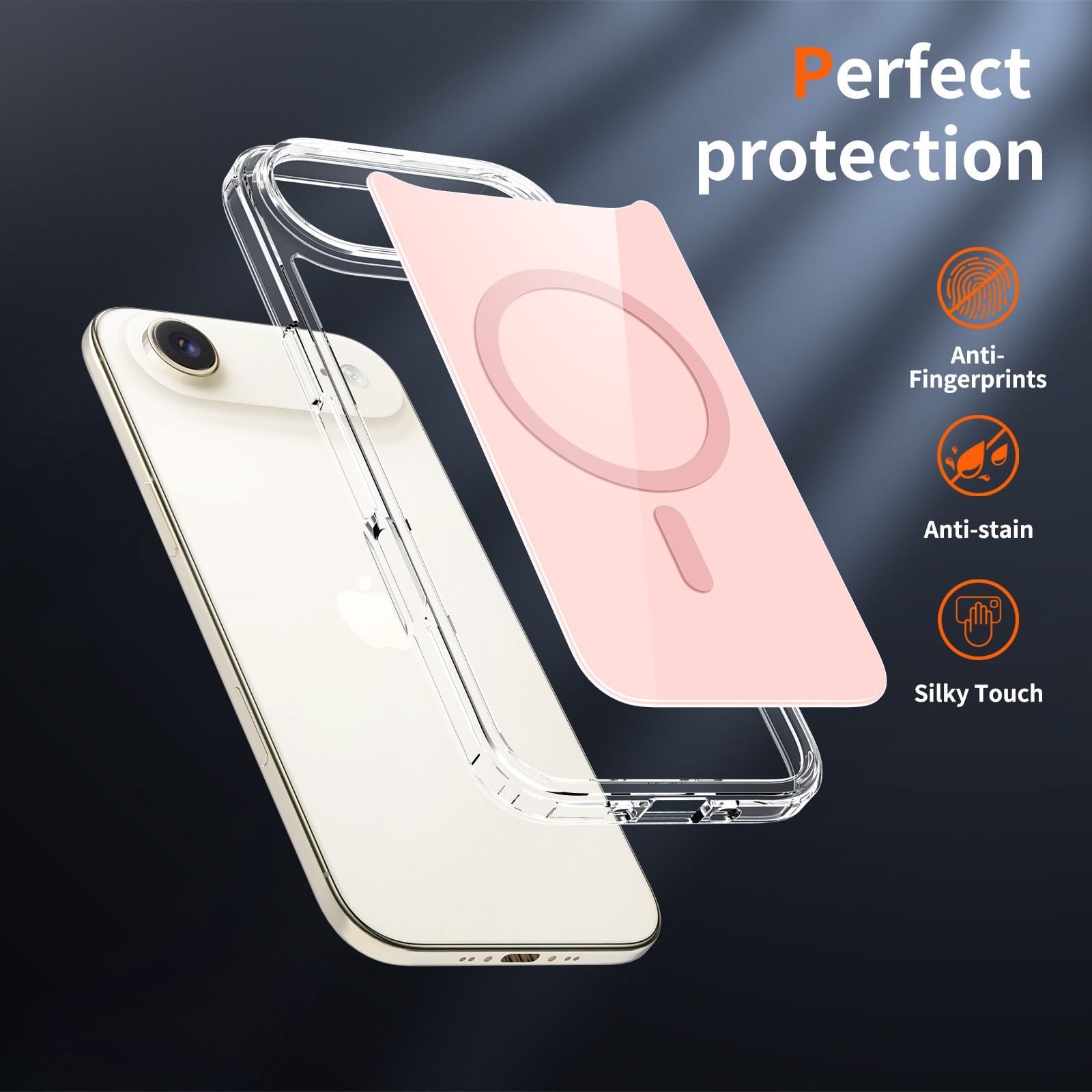 Reflect 1.5MM Mirror Magnetic Clear Case — 52